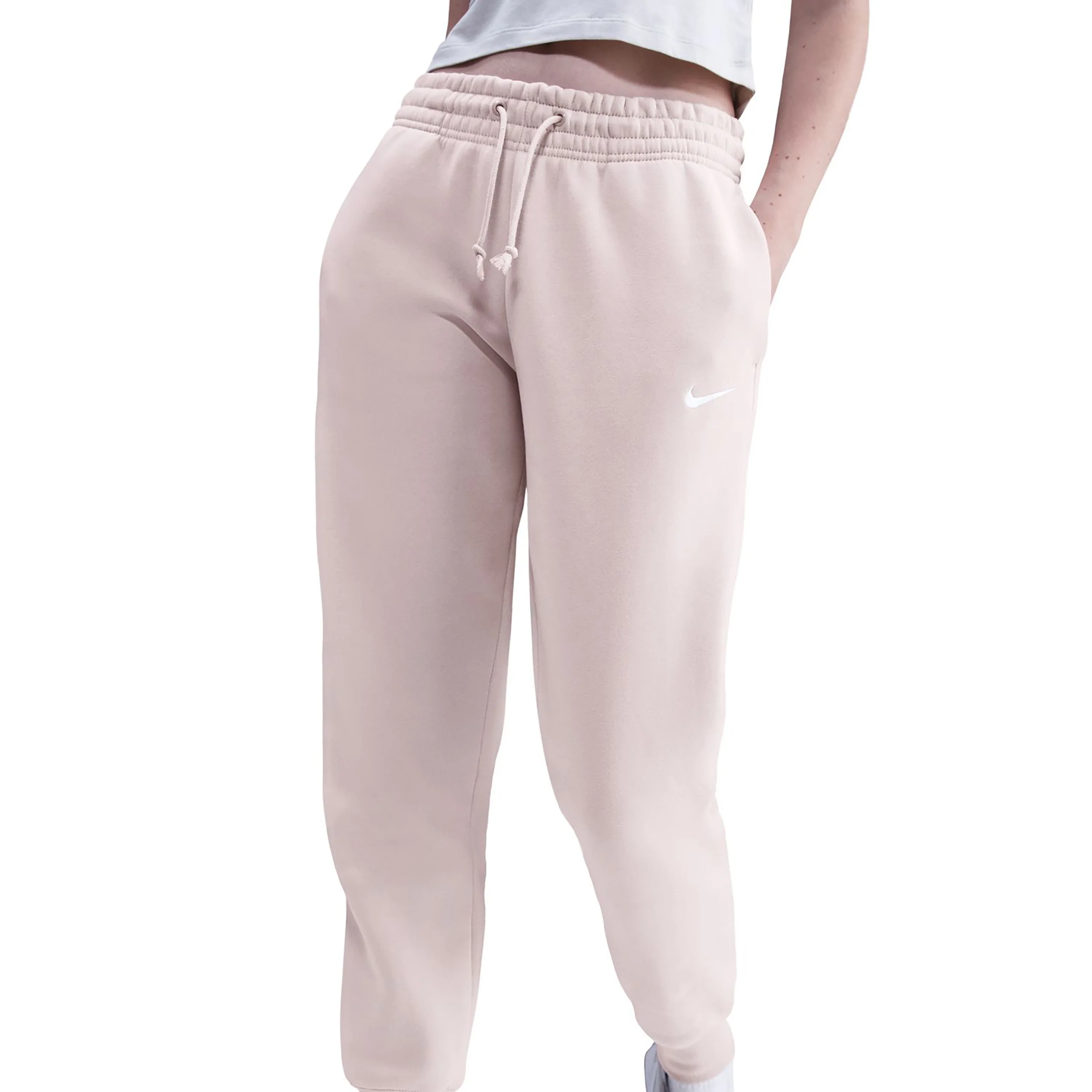Phoenix Fleece Mid Rise Spodnie dresowe Kobiety-ciemnoróżowy - Image 3