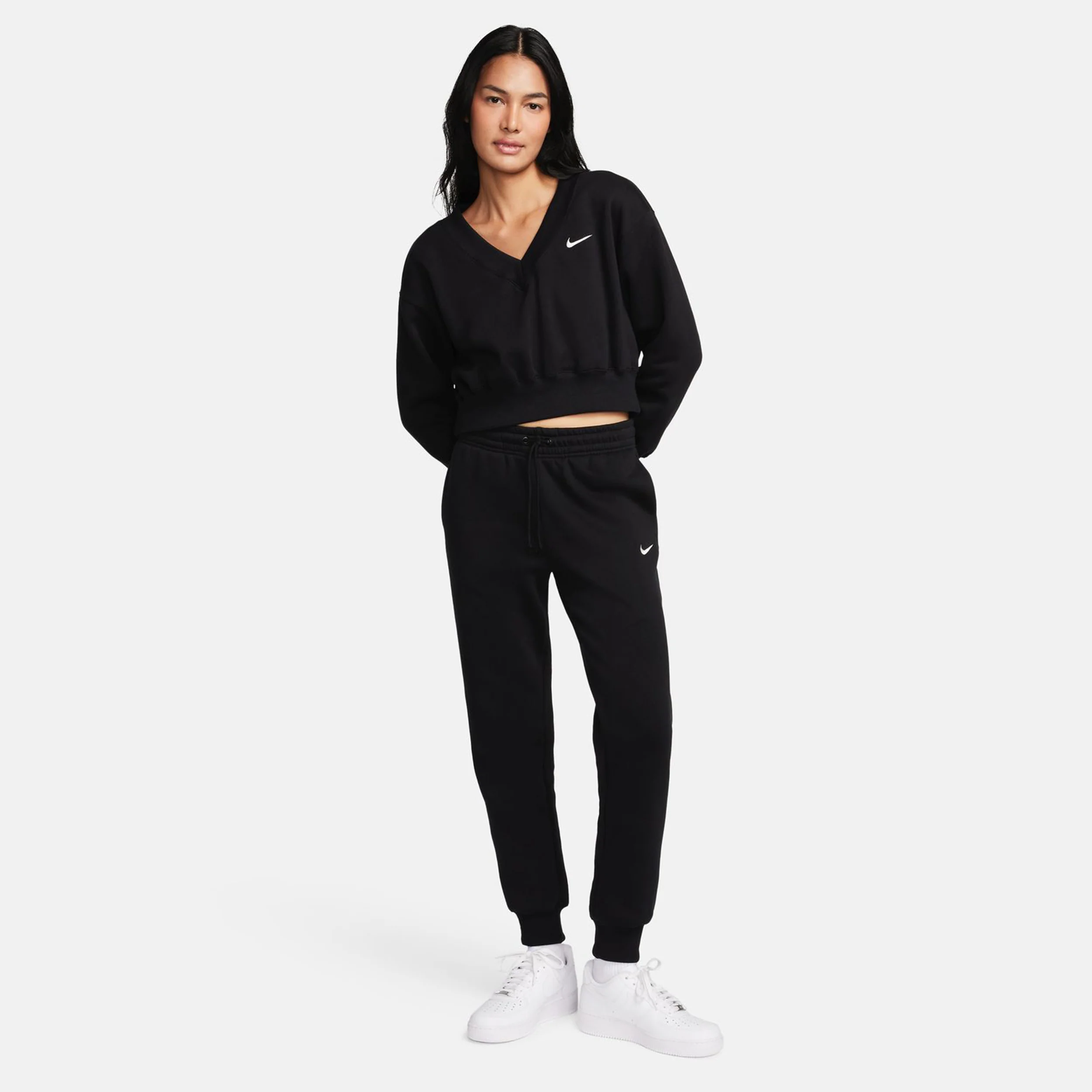 Phoenix Fleece Mid Rise Spodnie dresowe Kobiety - czarny, - Image 7