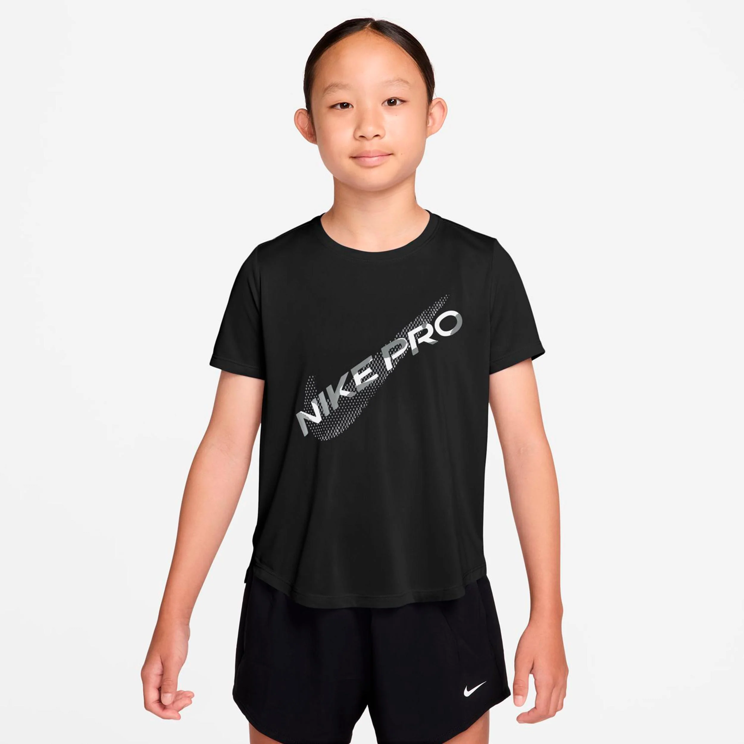 Pro Dri-Fit Koszulka Dziewczynki - czarny