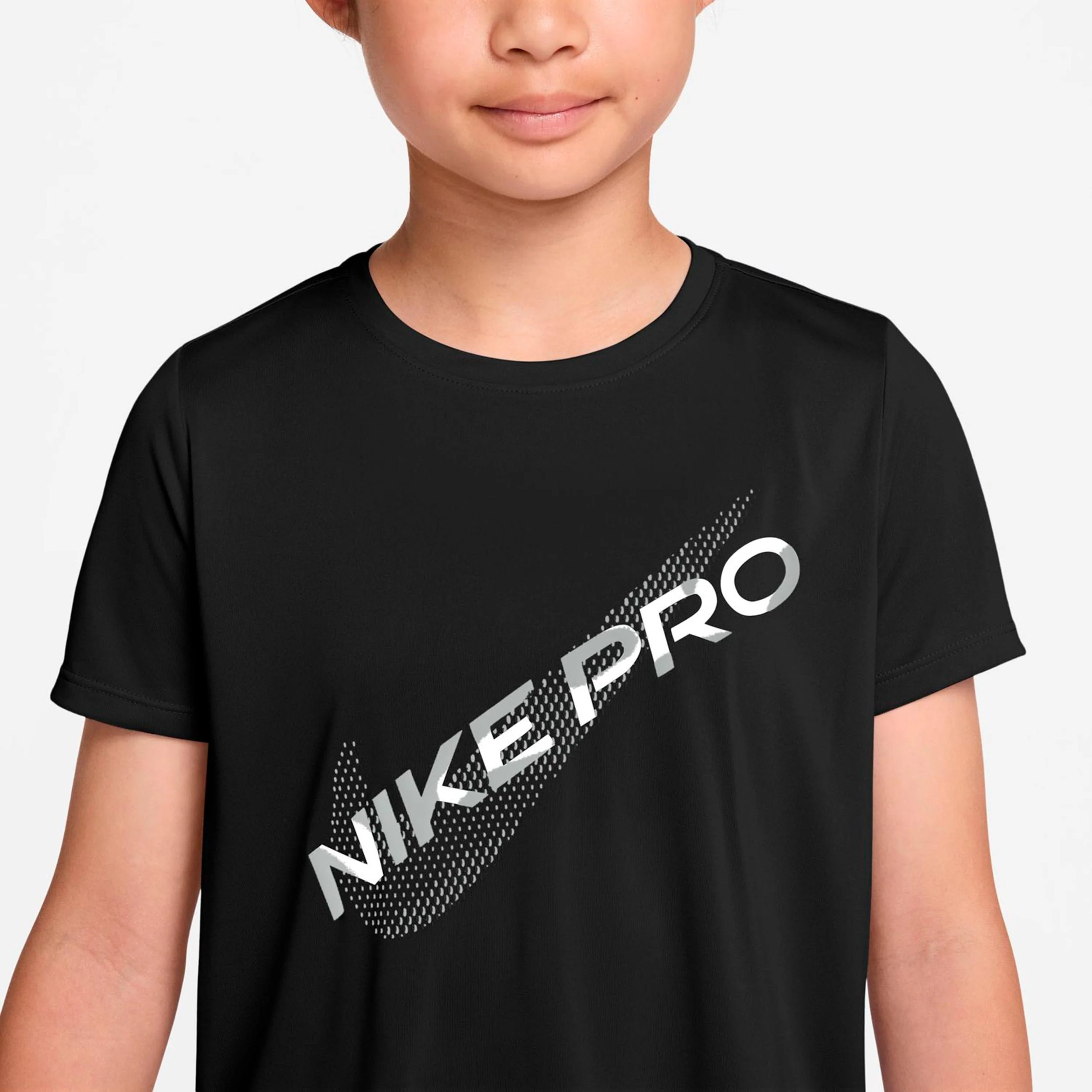 Pro Dri-Fit Koszulka Dziewczynki - czarny - Image 3