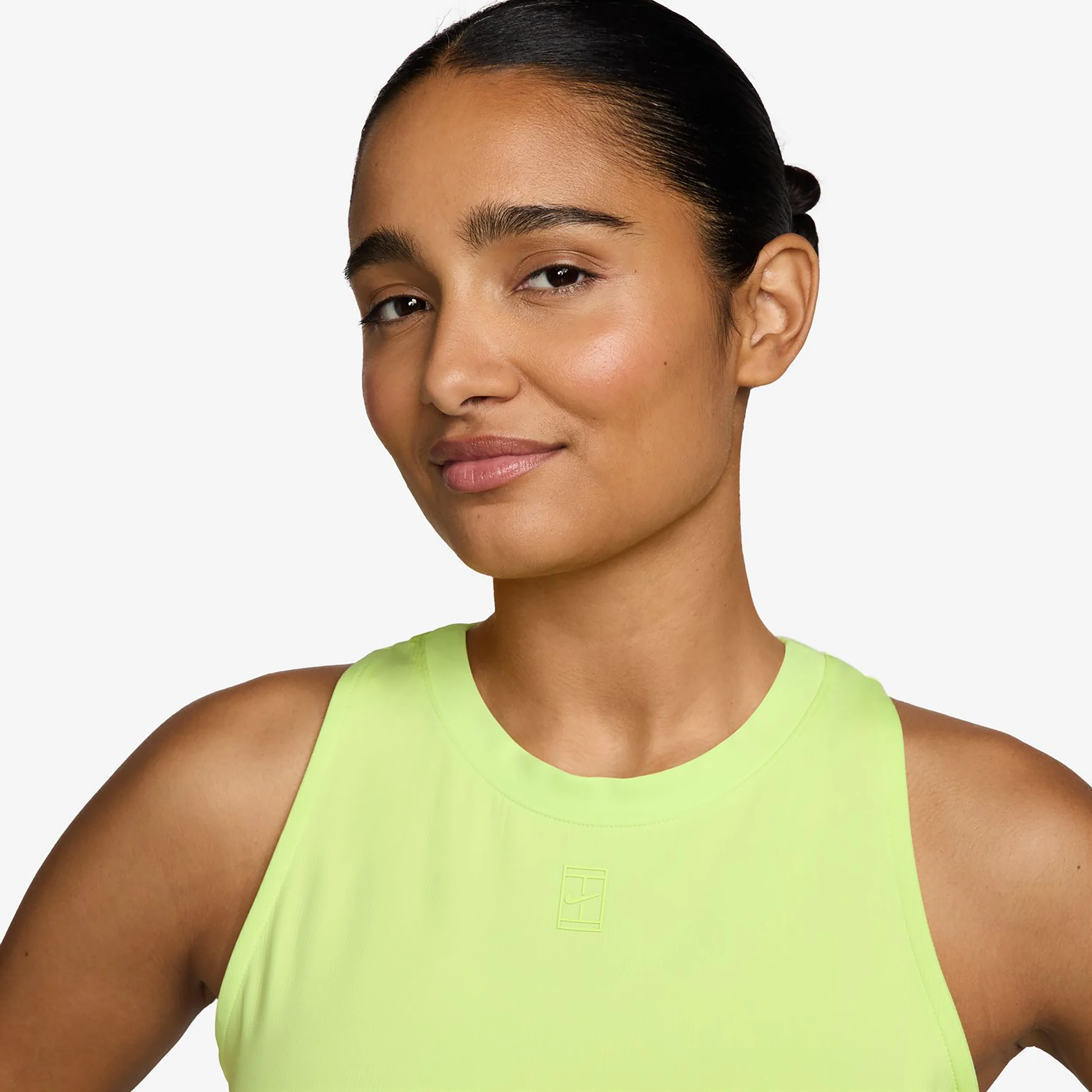 Sabalenka Court Dri-FIT Advantage Tank top Kobiety - cytrynowy żółty, cytrynowy żółty - Image 3
