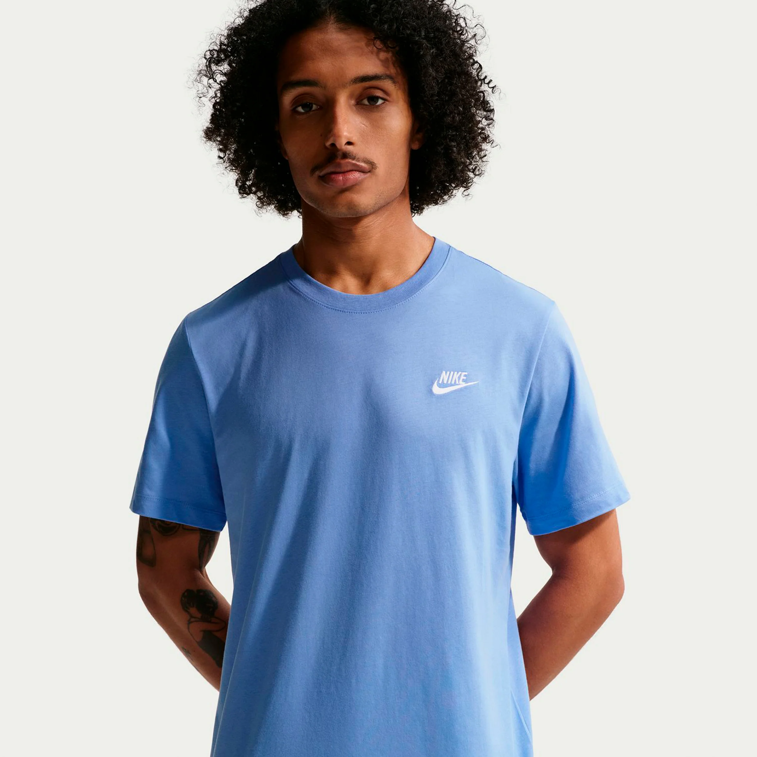 Sportswear Club Koszulka Mężczyźni-jasnoniebieski, niebieski