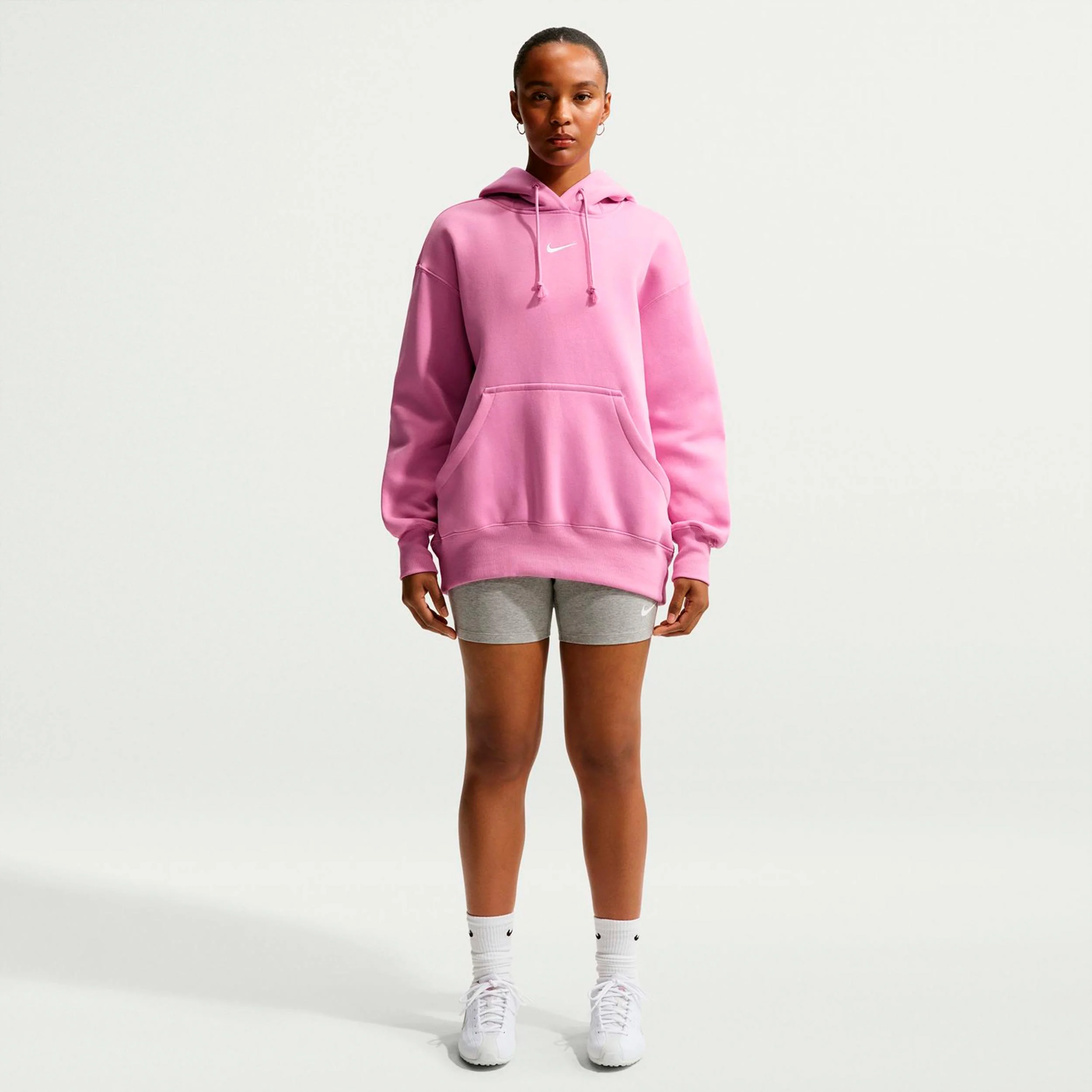 Sportswear Phoenix Fleece Oversized Bluza Kobiety-liliowy - Image 2