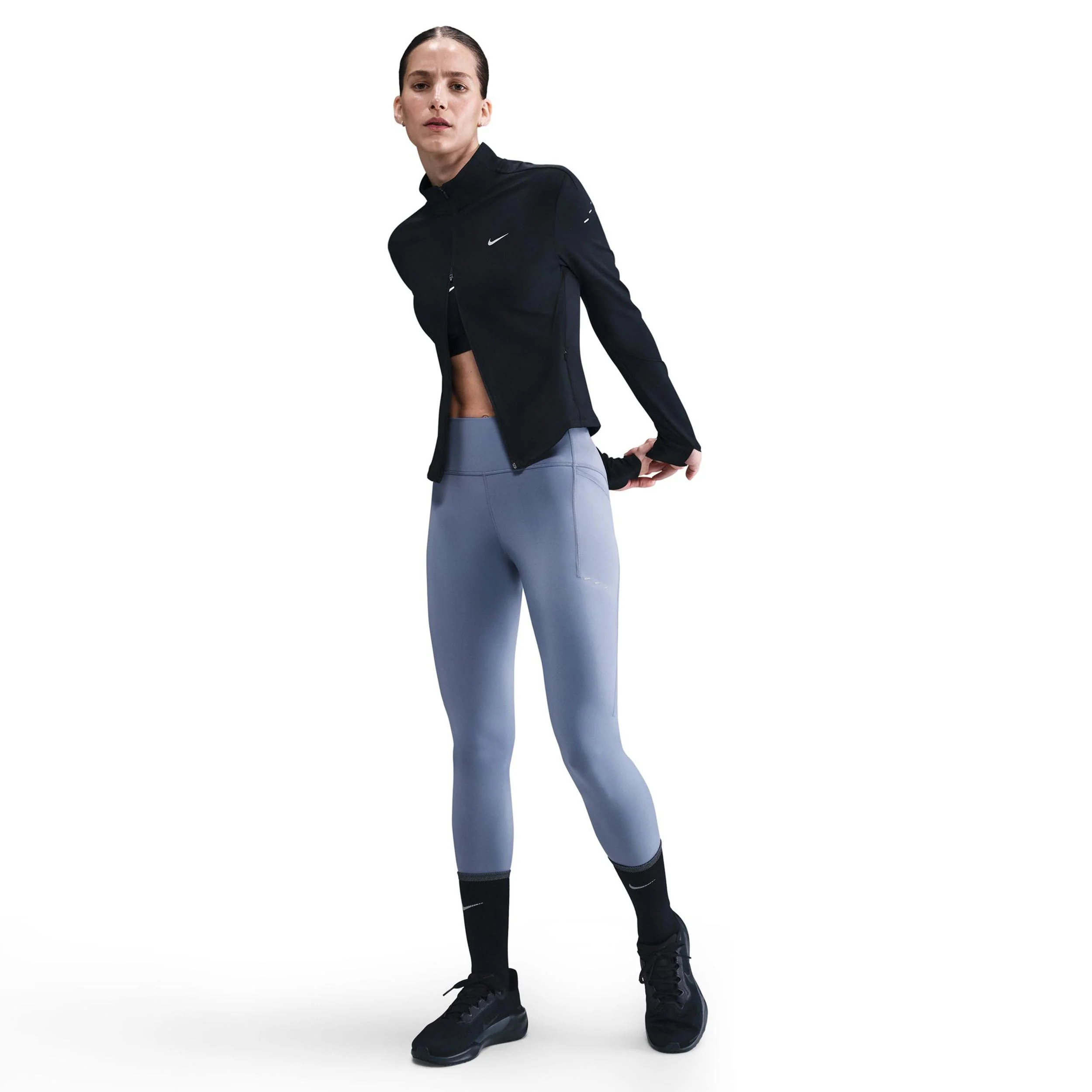 Swift Getry do biegania Kobiety - niebiesko-szary, srebrny - Image 2