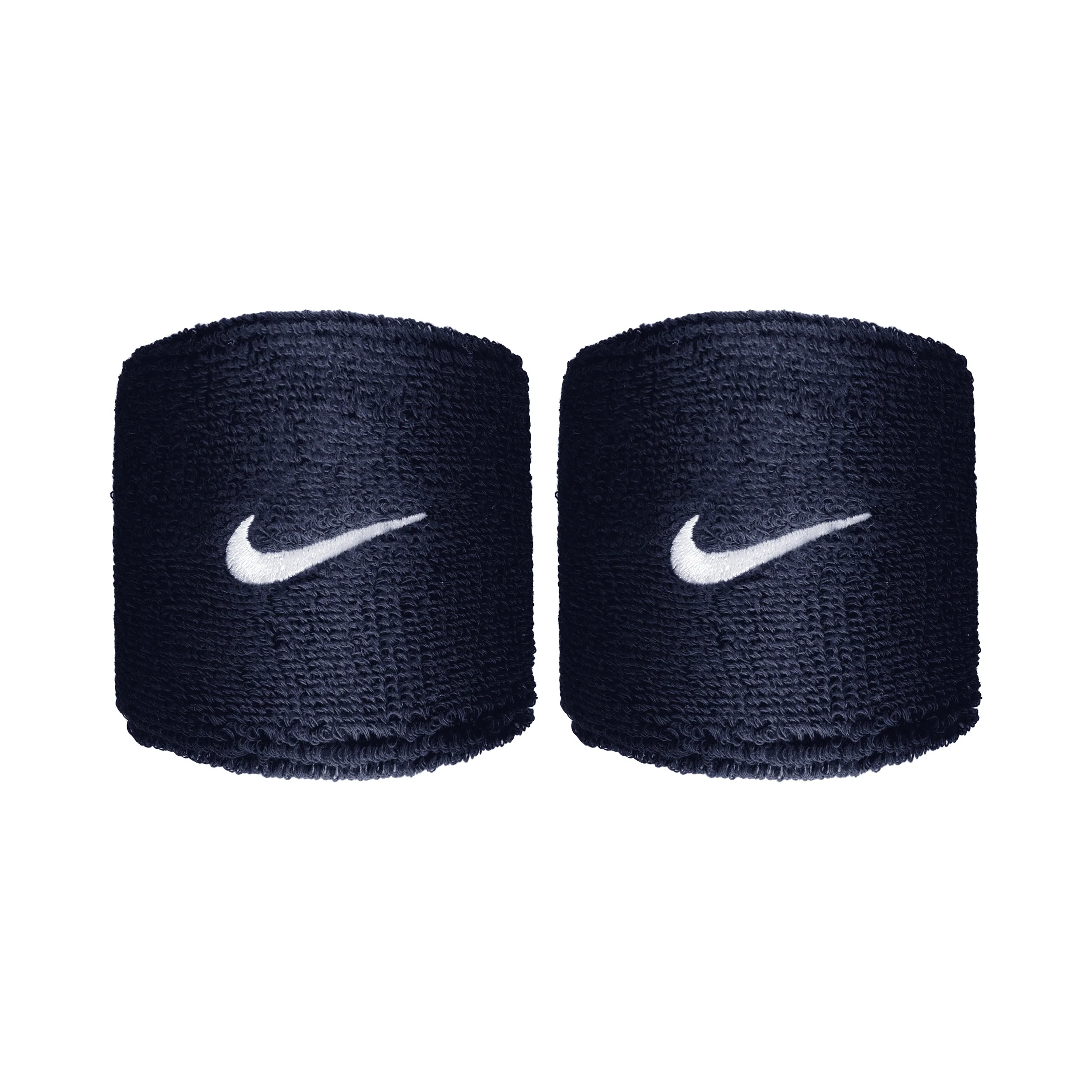 Swoosh Classic Opaska przeciwpotna krótki - ciemnoniebieski, biały