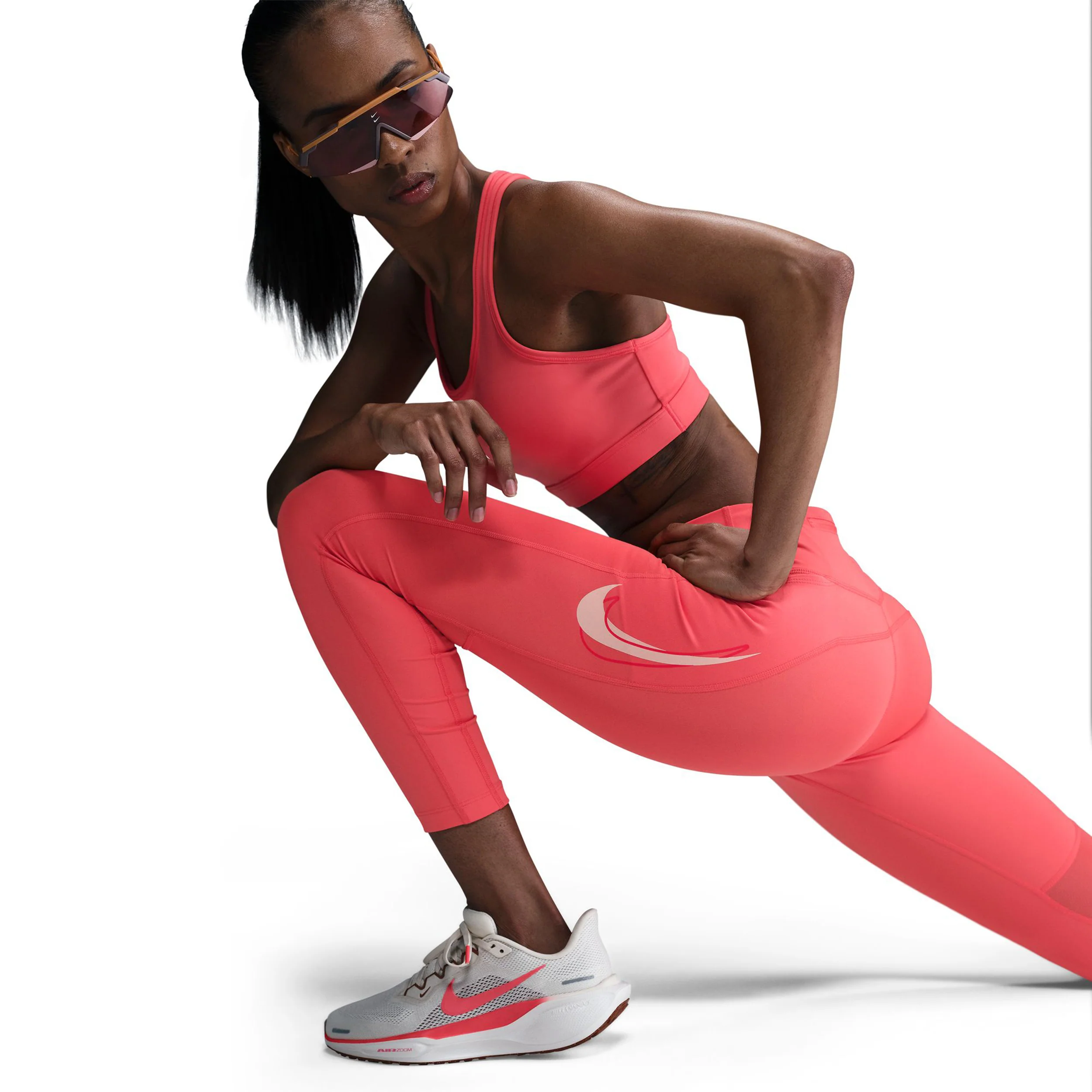 Swoosh Getry do biegania Kobiety - jagoda, - Image 9