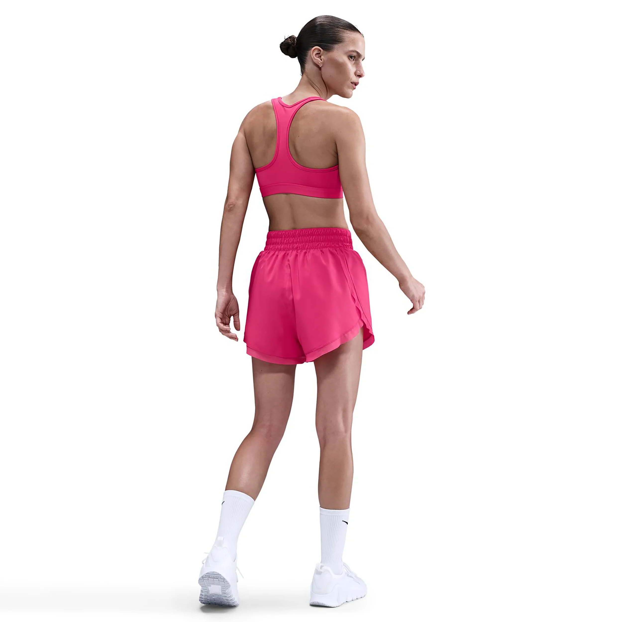 Swoosh Medium Stanik sportowy Kobiety - jagoda, biały - Image 2