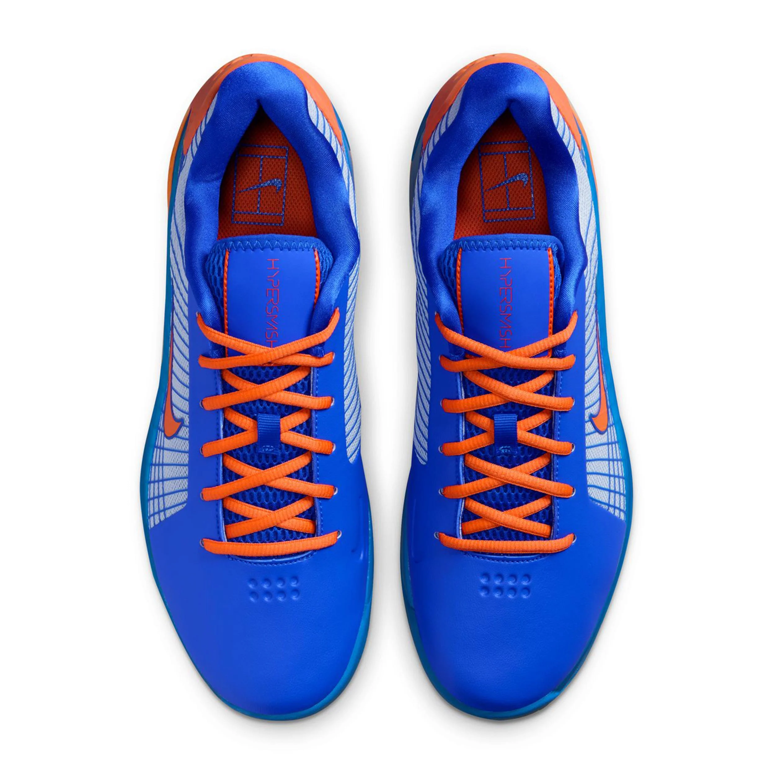 Vapor 12 Buty Do Tenisa Allcourt Mężczyźni-Niebieski,Pomarańczowy - Image 3
