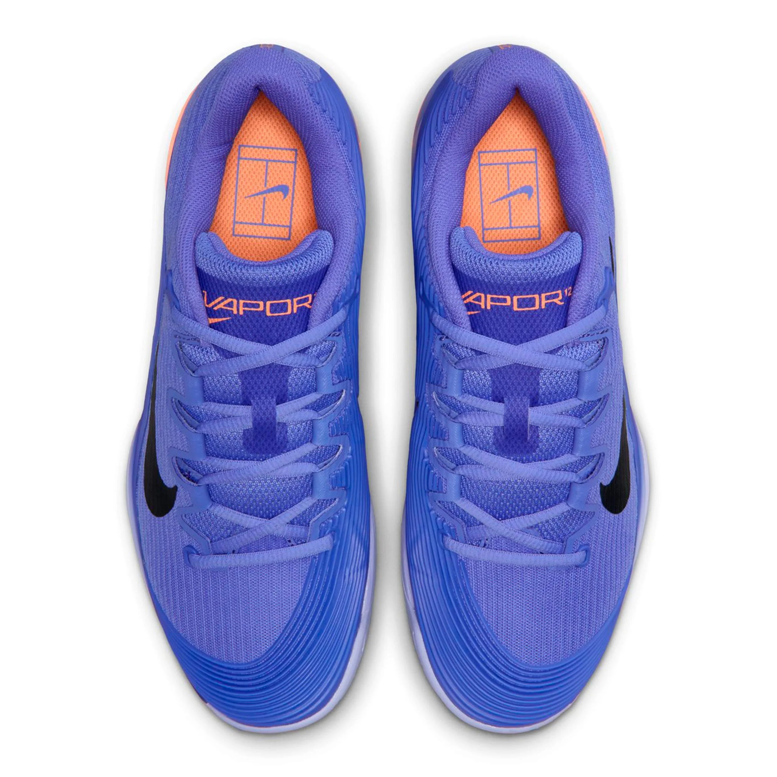 Vapor 12 buty do tenisa ziemnego Kobiety-fioletowy, czarny - Image 3