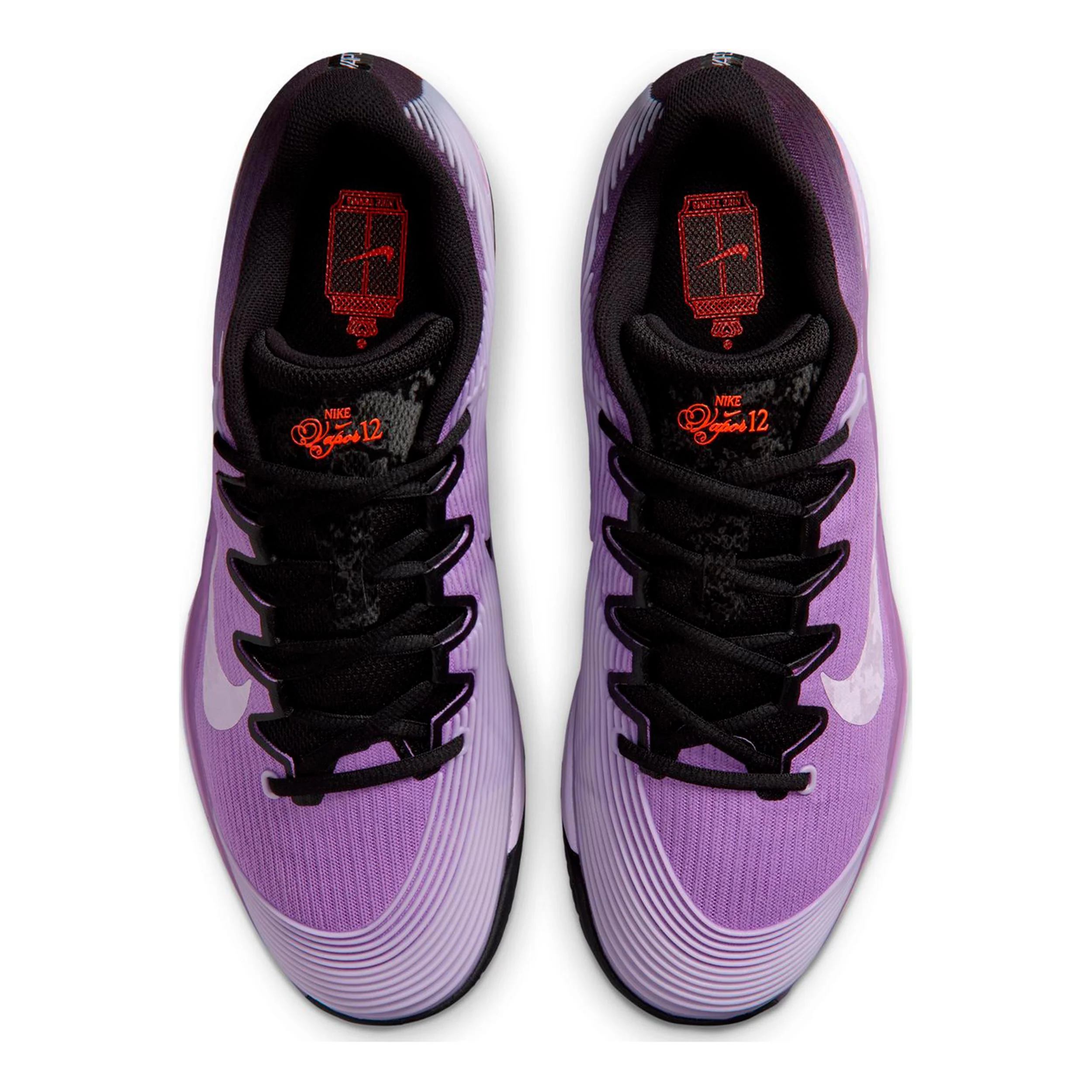 Vapor 12 Premium buty do tenisa ziemnego Mężczyźni - liliowy, czarny - Image 3