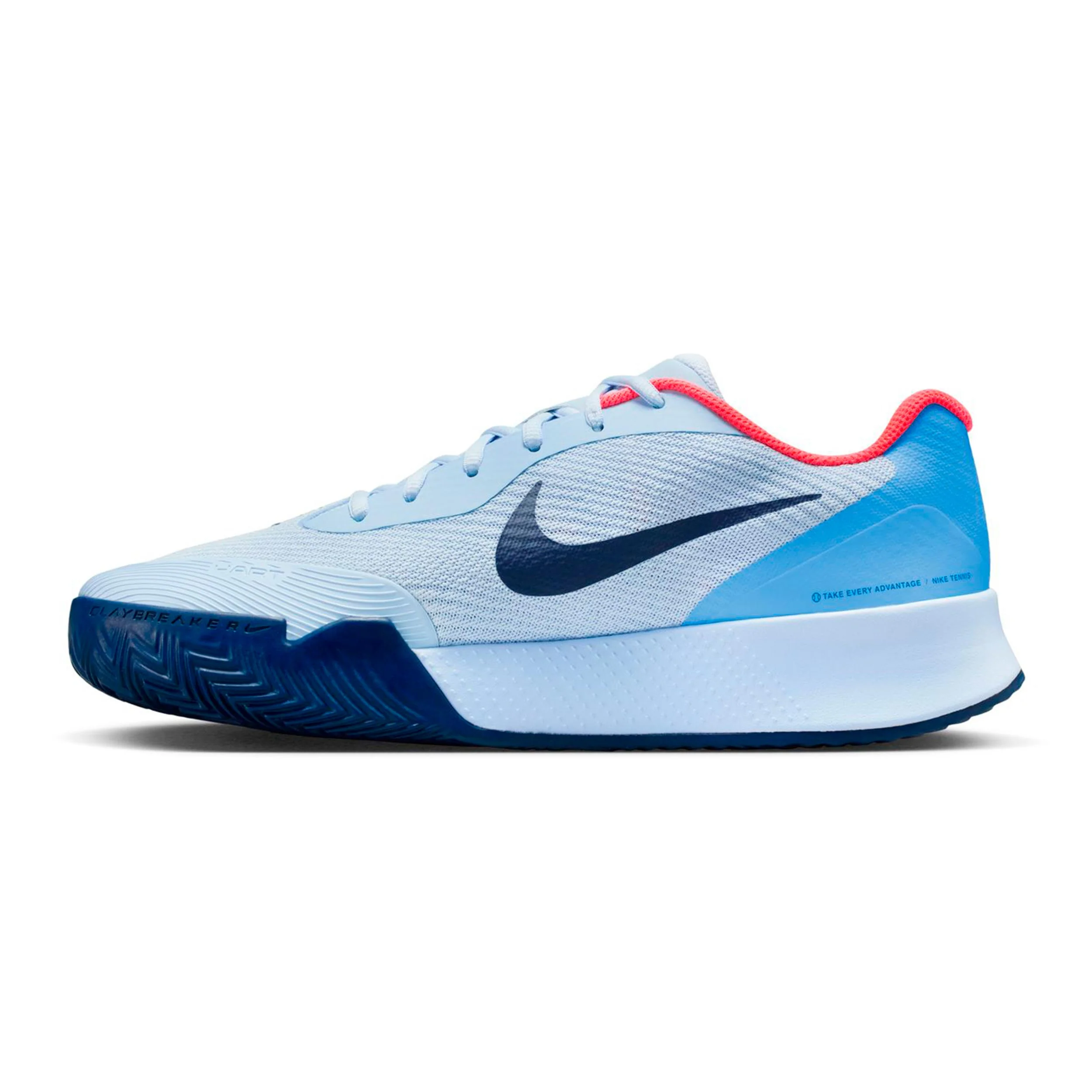 Vapor Lite 3 buty do tenisa ziemnego Mężczyźni-jasnoniebieski, koral - Image 2