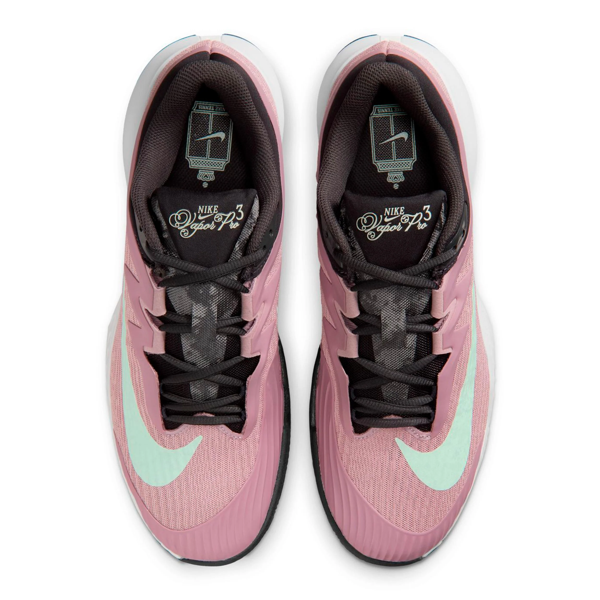 Vapor Pro 3 Premium buty do tenisa ziemnego Mężczyźni - fiolet, ciemnoszary - Image 3