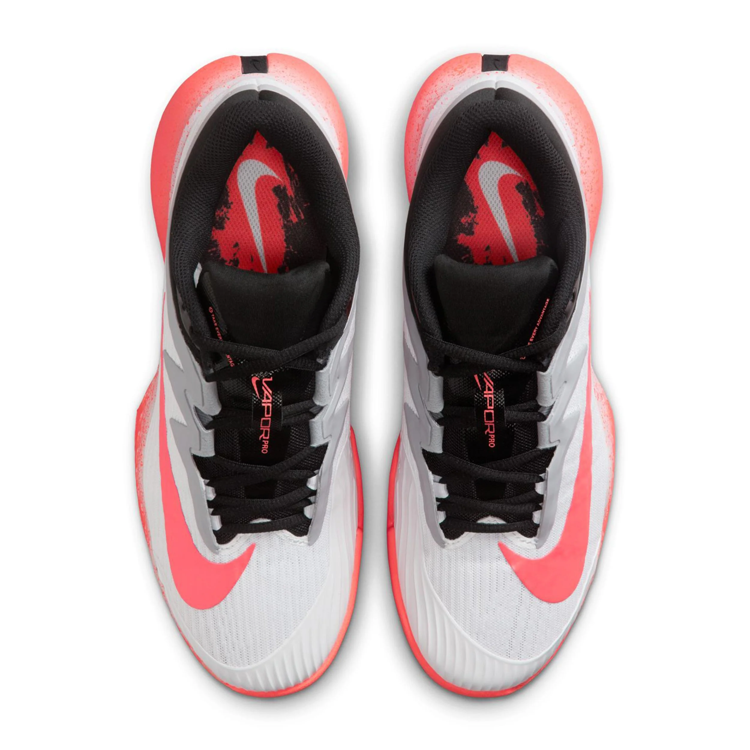 Vapor Pro 3 PRM FO buty do tenisa allcourt Kobiety - biały, koral - Image 3