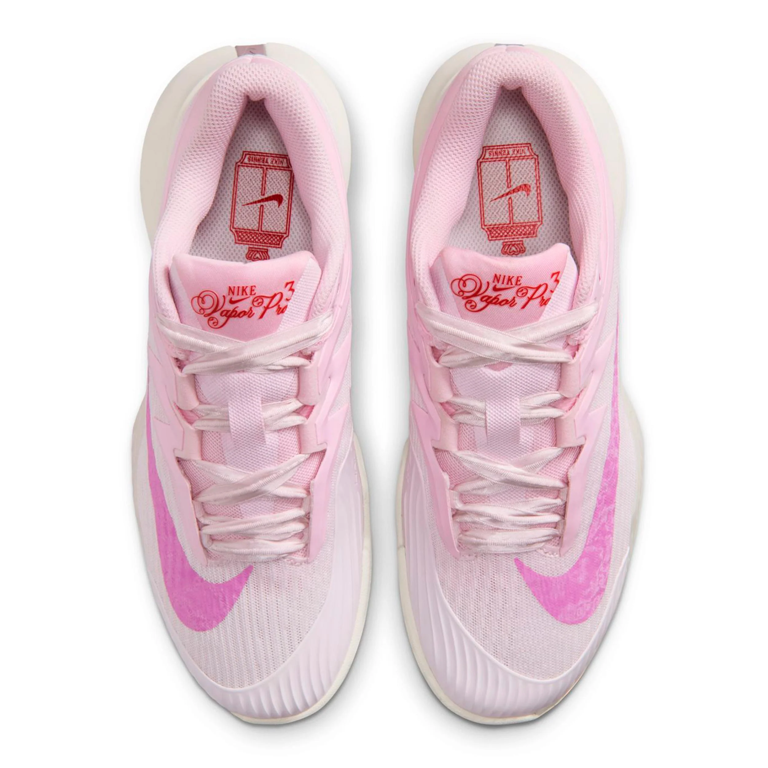 Vapor Pro 3 PRM FO buty do tenisa allcourt Kobiety - róż, krem - Image 3