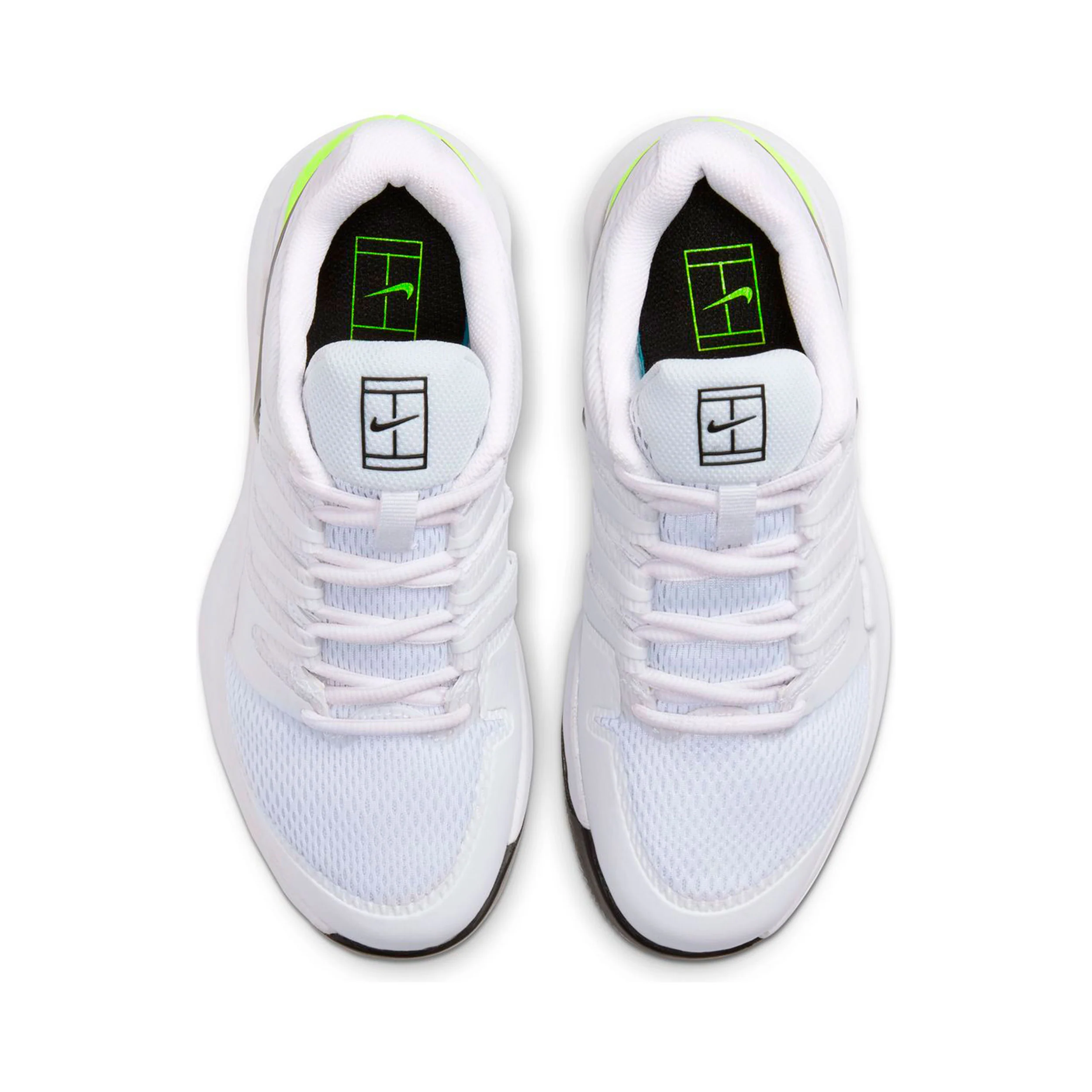 Vapor X buty do tenisa allcourt Dzieci-biały, neonowy zielony - Image 3