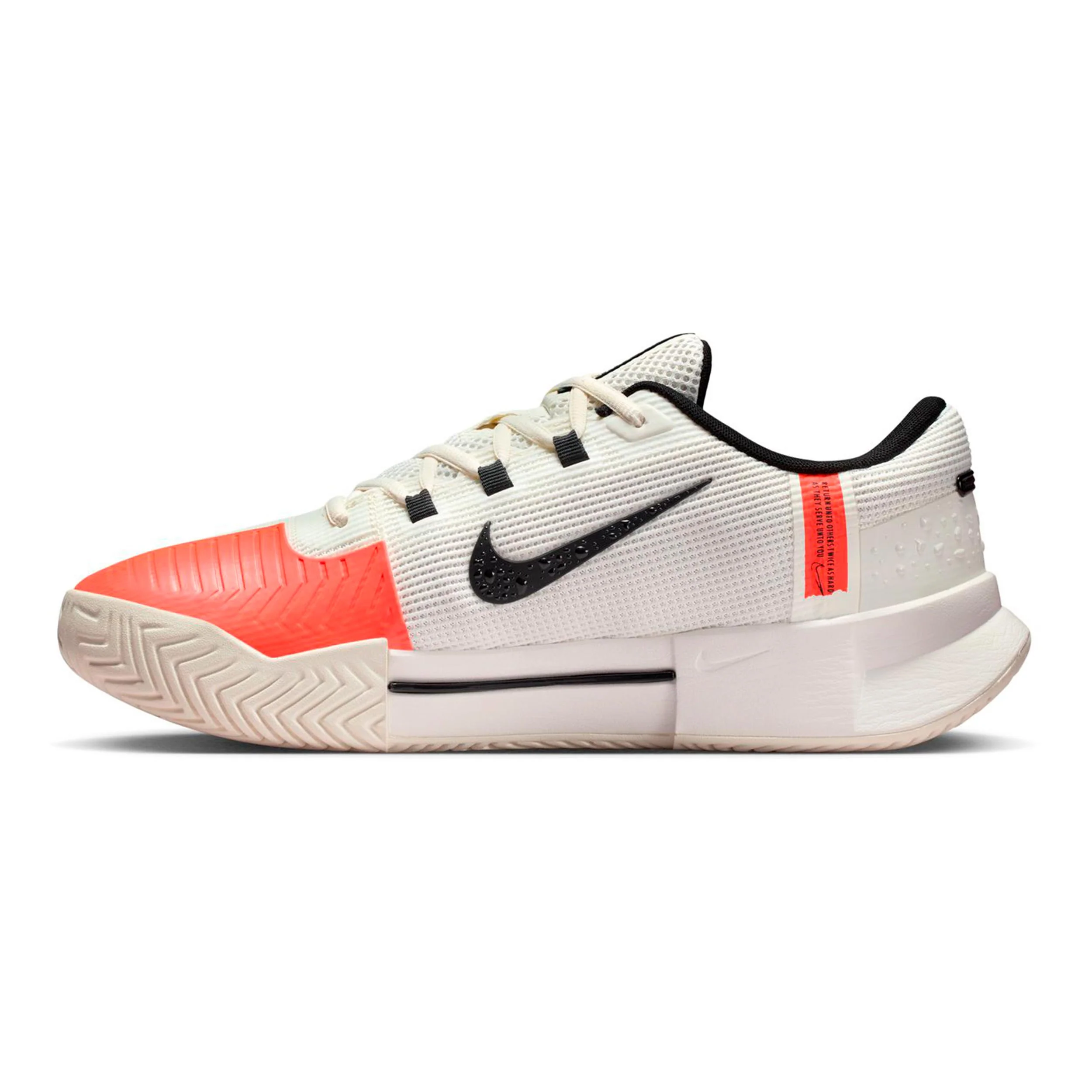 Zoom GP Challenge 1.5 PRM buty do tenisa allcourt Mężczyźni-krem, pomarańczowy - Image 2
