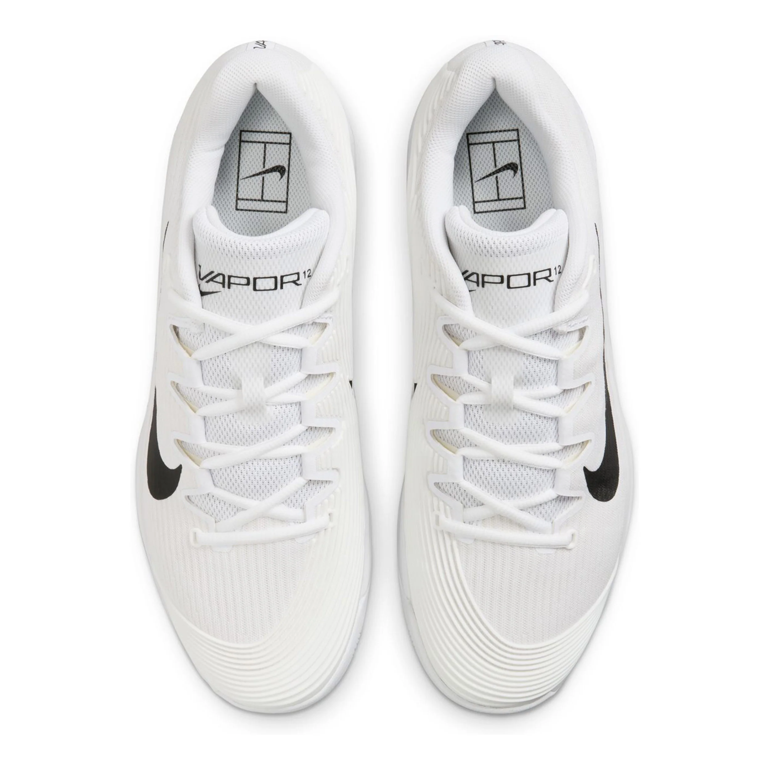 Zoom Vapor 12 buty do tenisa allcourt Mężczyźni-biały, czarny - Image 3