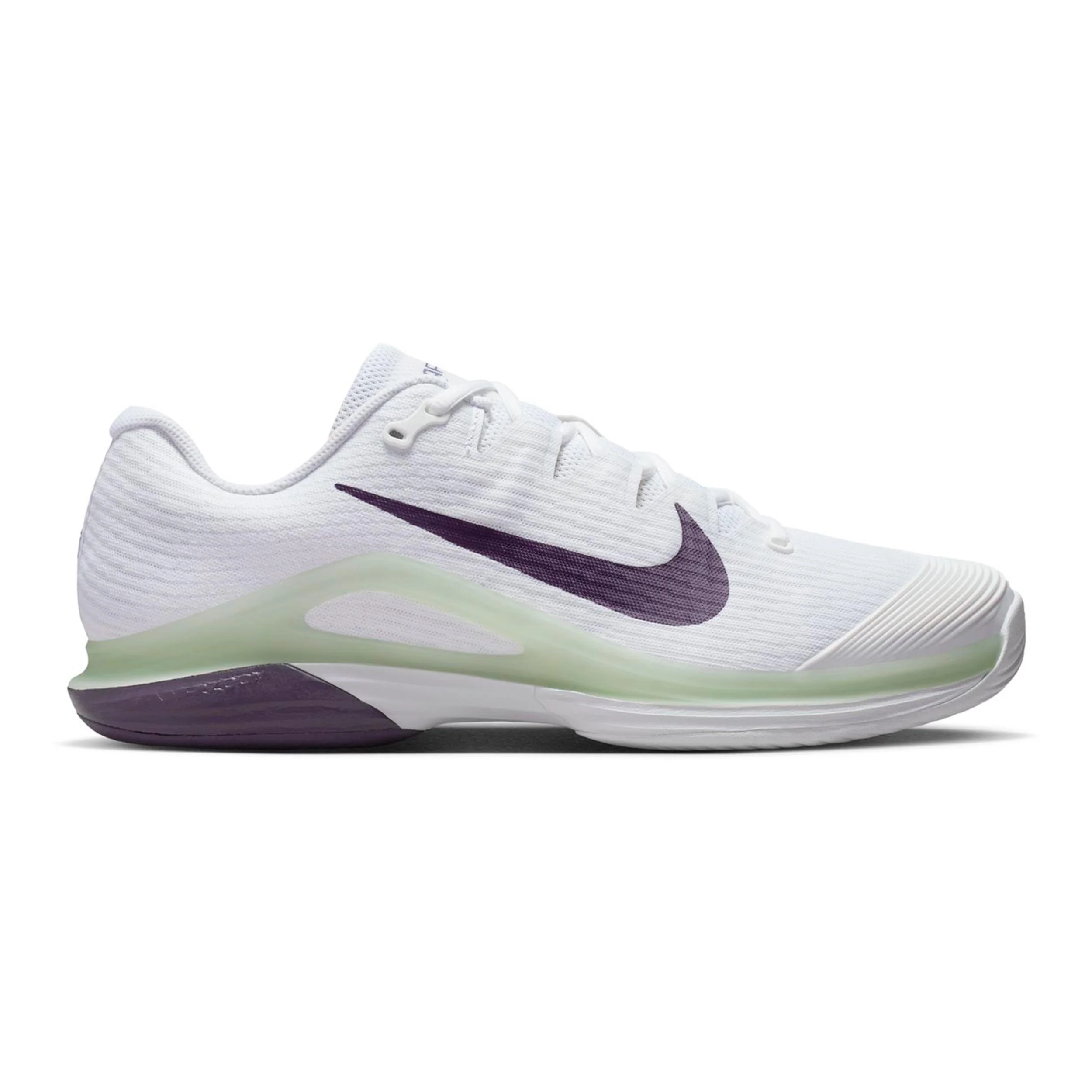 Zoom Vapor 12 buty do tenisa allcourt Mężczyźni-biały, jasnozielony