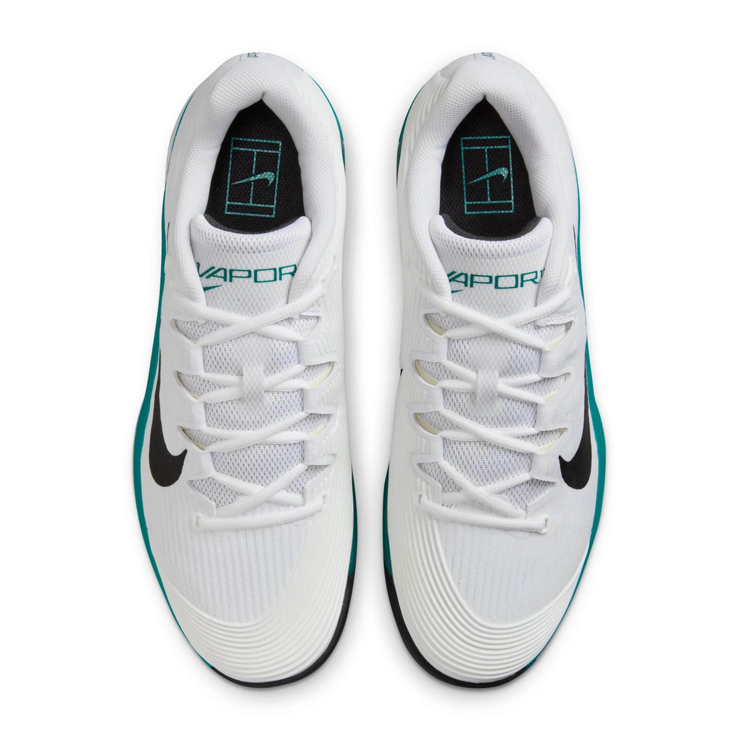 Zoom Vapor 12 buty do tenisa allcourt Mężczyźni-biały, petrol - Image 3