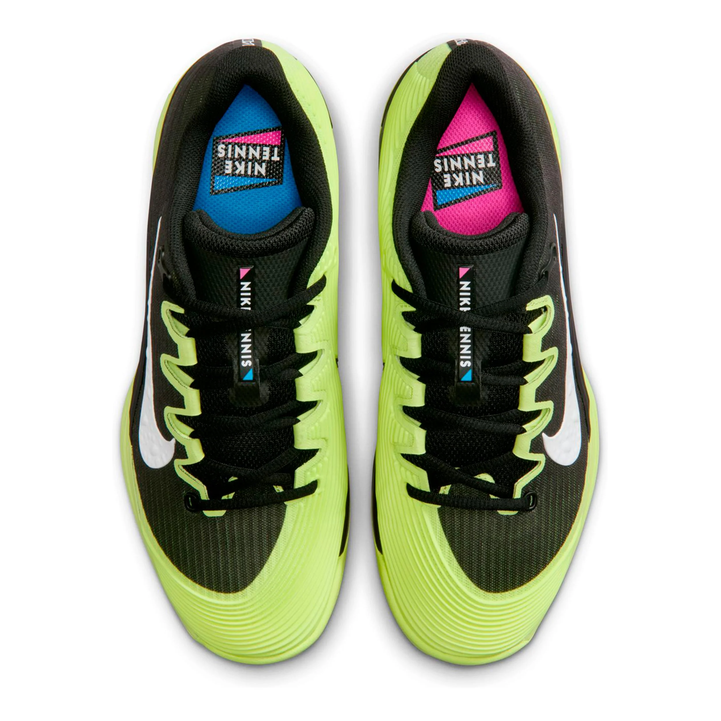 Zoom Vapor 12 Prm buty do tenisa allcourt Kobiety-czarny, limonka - Image 3
