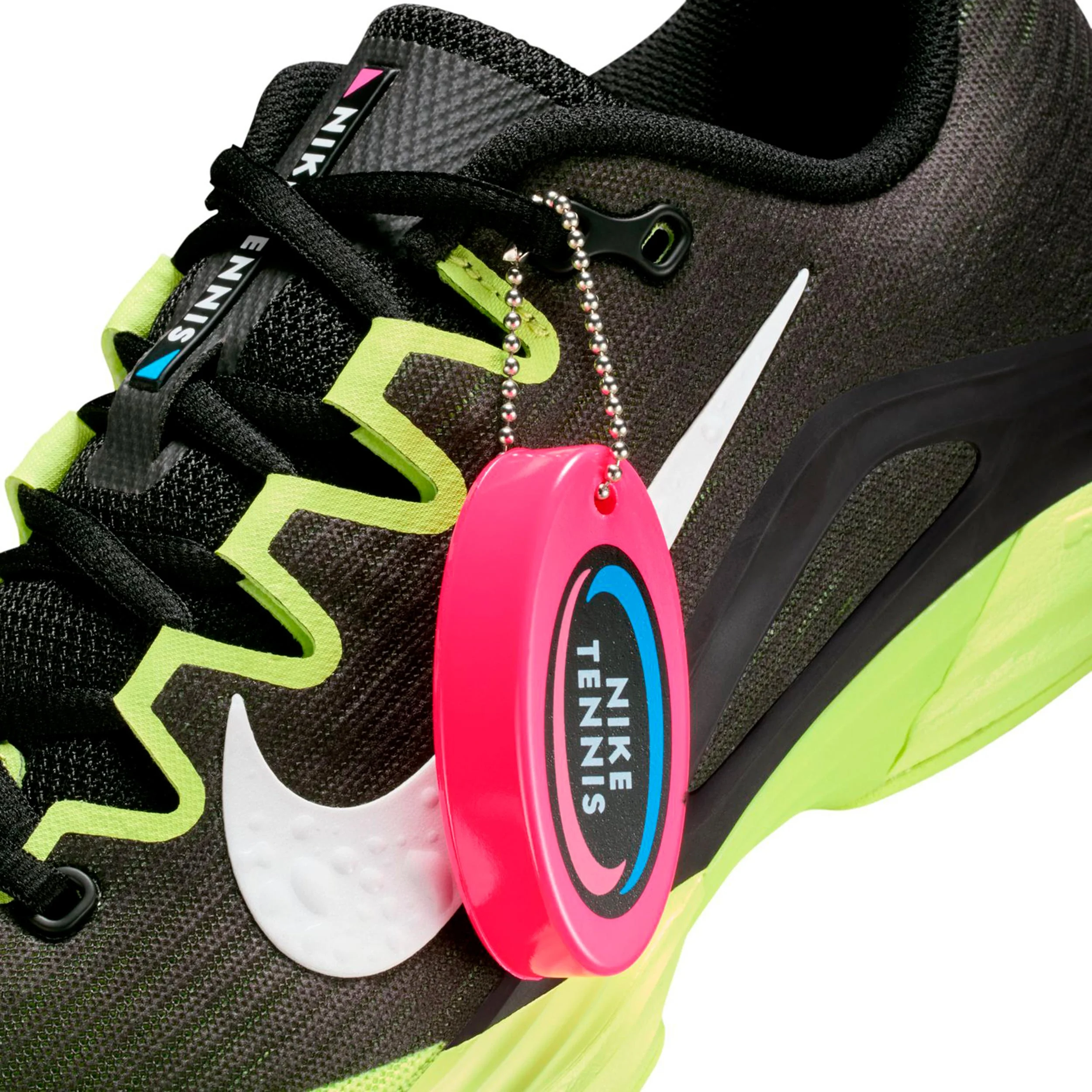 Zoom Vapor 12 Prm buty do tenisa allcourt Kobiety-czarny, limonka - Image 6