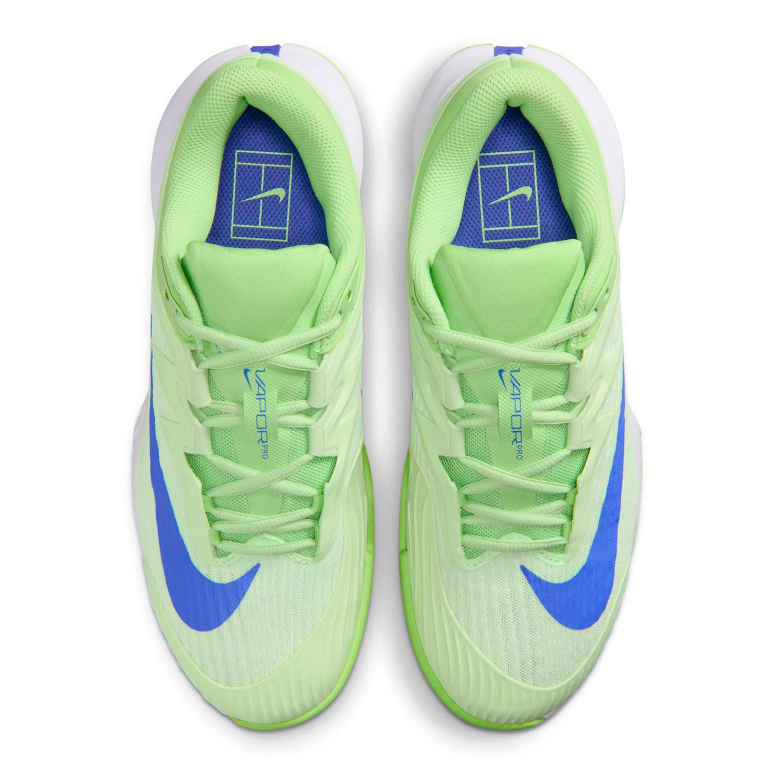 Zoom Vapor Pro 3 buty do tenisa allcourt Kobiety-jasnozielony, niebieski - Image 3