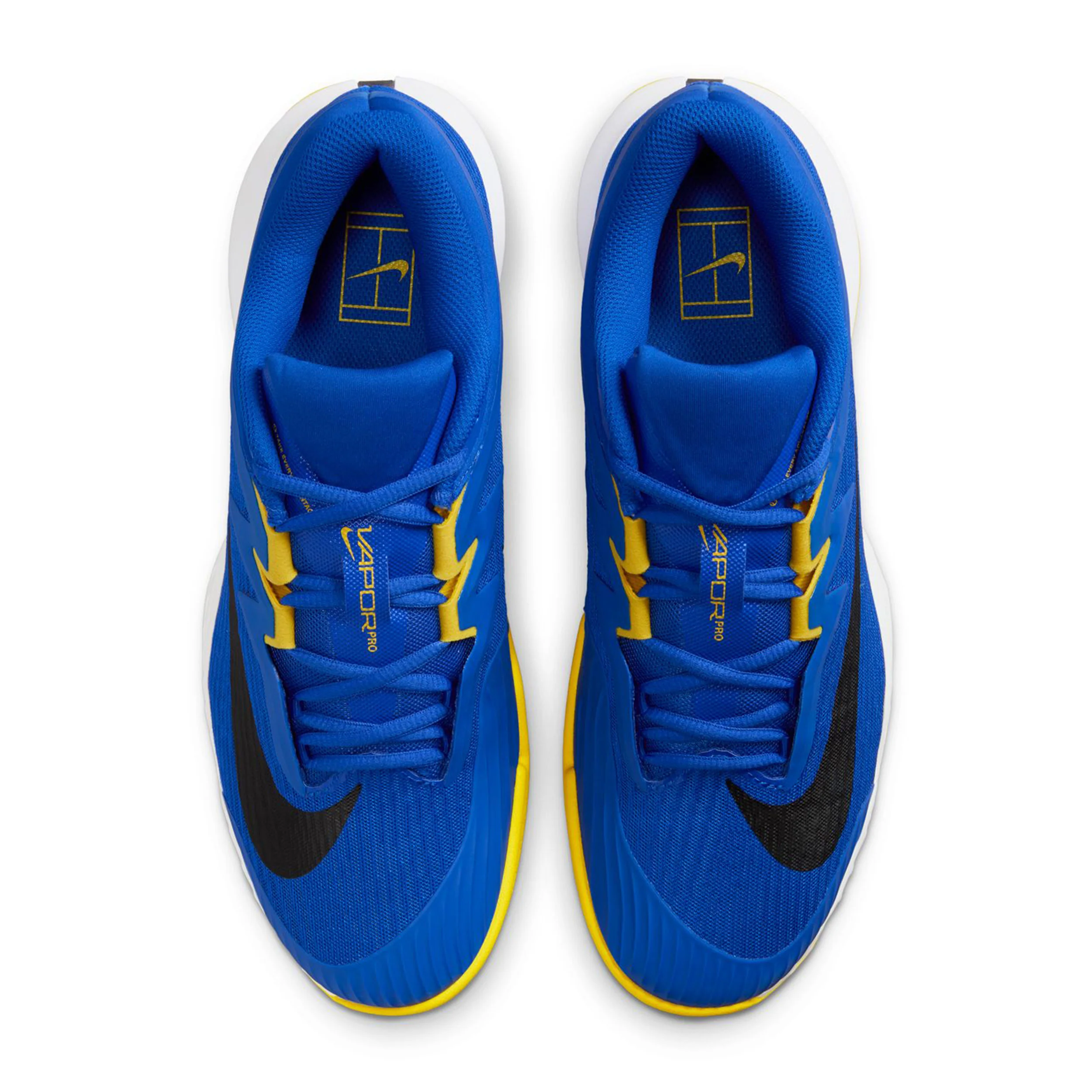 Zoom Vapor Pro 3 buty do tenisa allcourt Mężczyźni - niebieski, żółty - Image 3