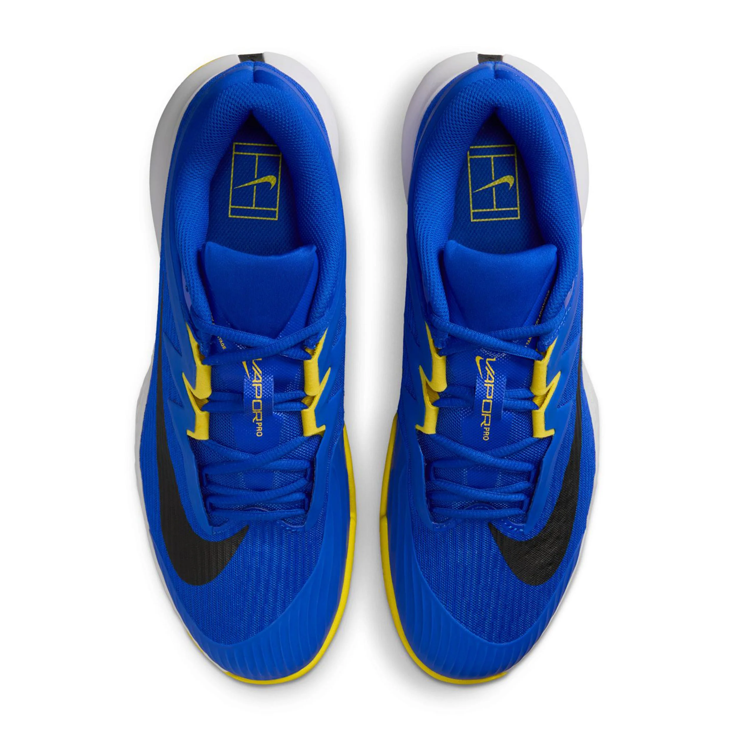 Zoom Vapor Pro 3 buty do tenisa ziemnego Mężczyźni-niebieski, żółty - Image 3