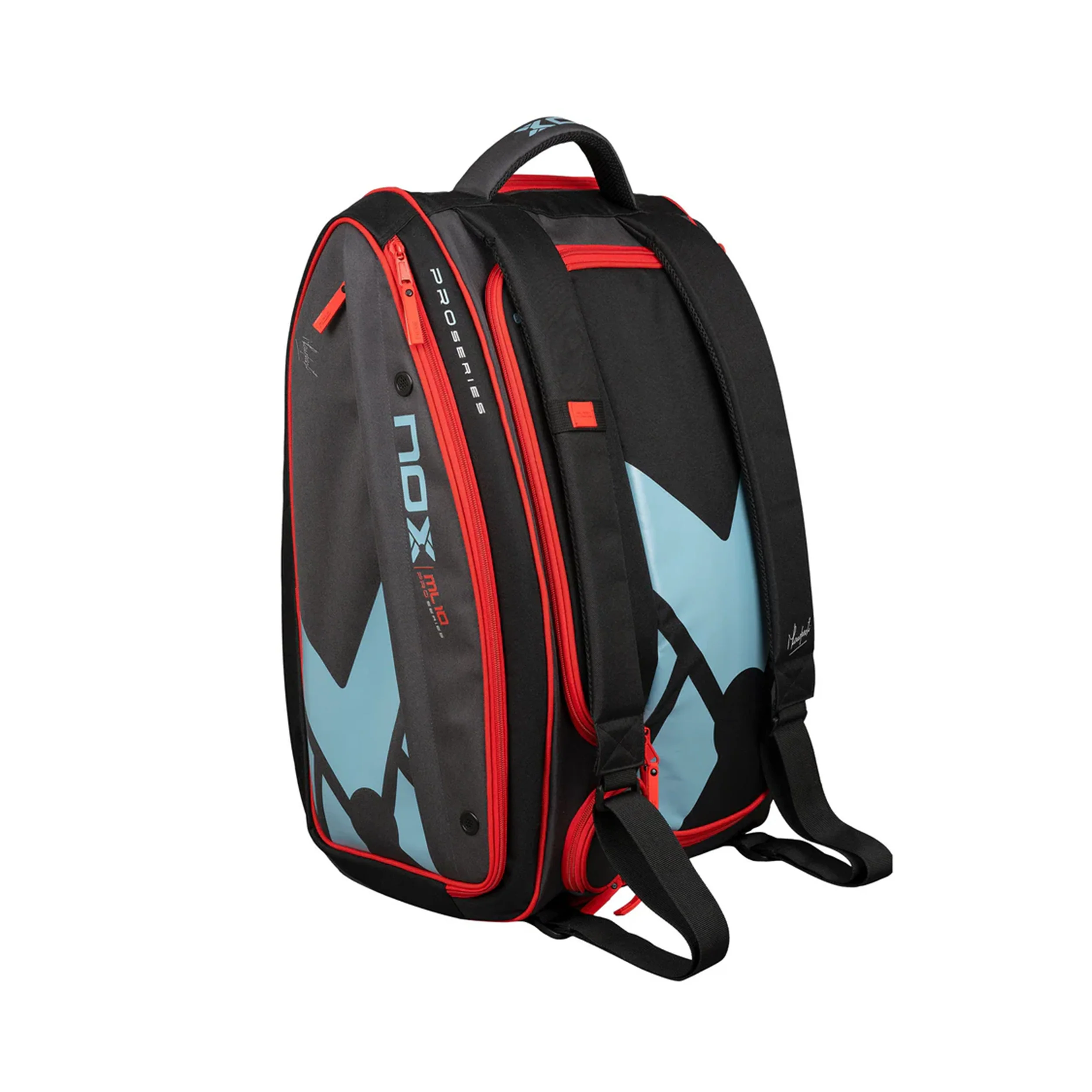 ML10 Competition XL Compact Torba Na Rakiete Do Padla-Czarny,Czerwony - Image 2