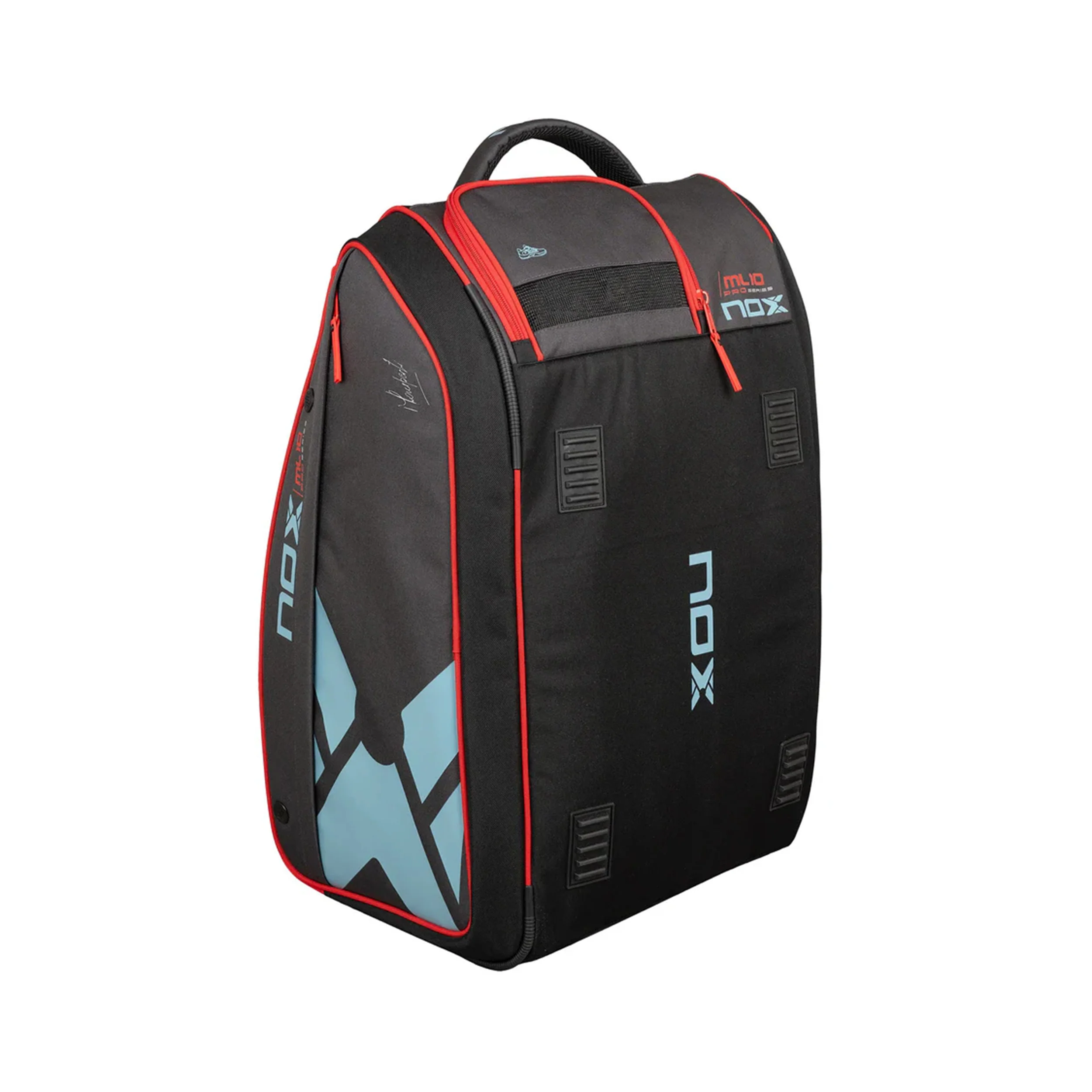 ML10 Competition XL Compact Torba Na Rakiete Do Padla-Czarny,Czerwony - Image 4