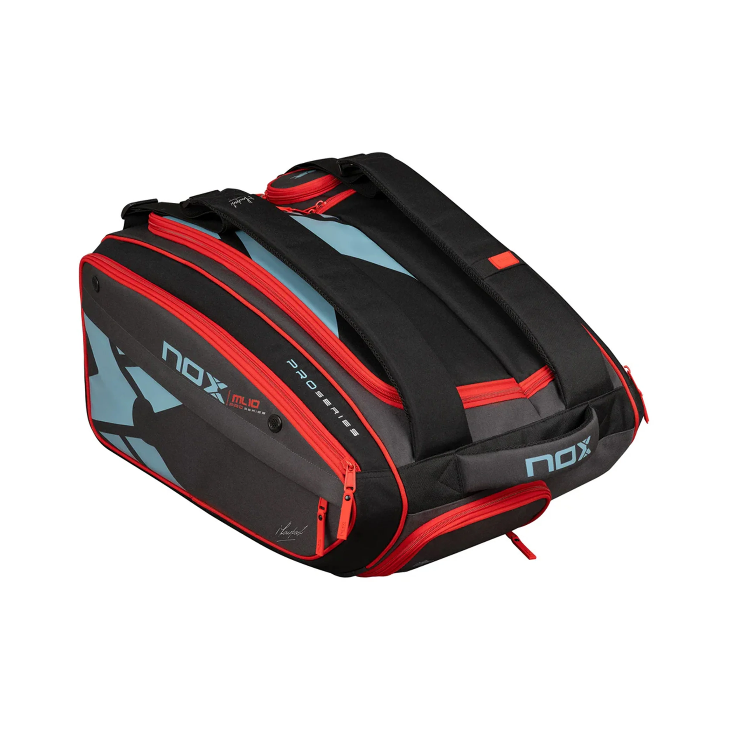 ML10 Competition XL Compact Torba Na Rakiete Do Padla-Czarny,Czerwony - Image 9