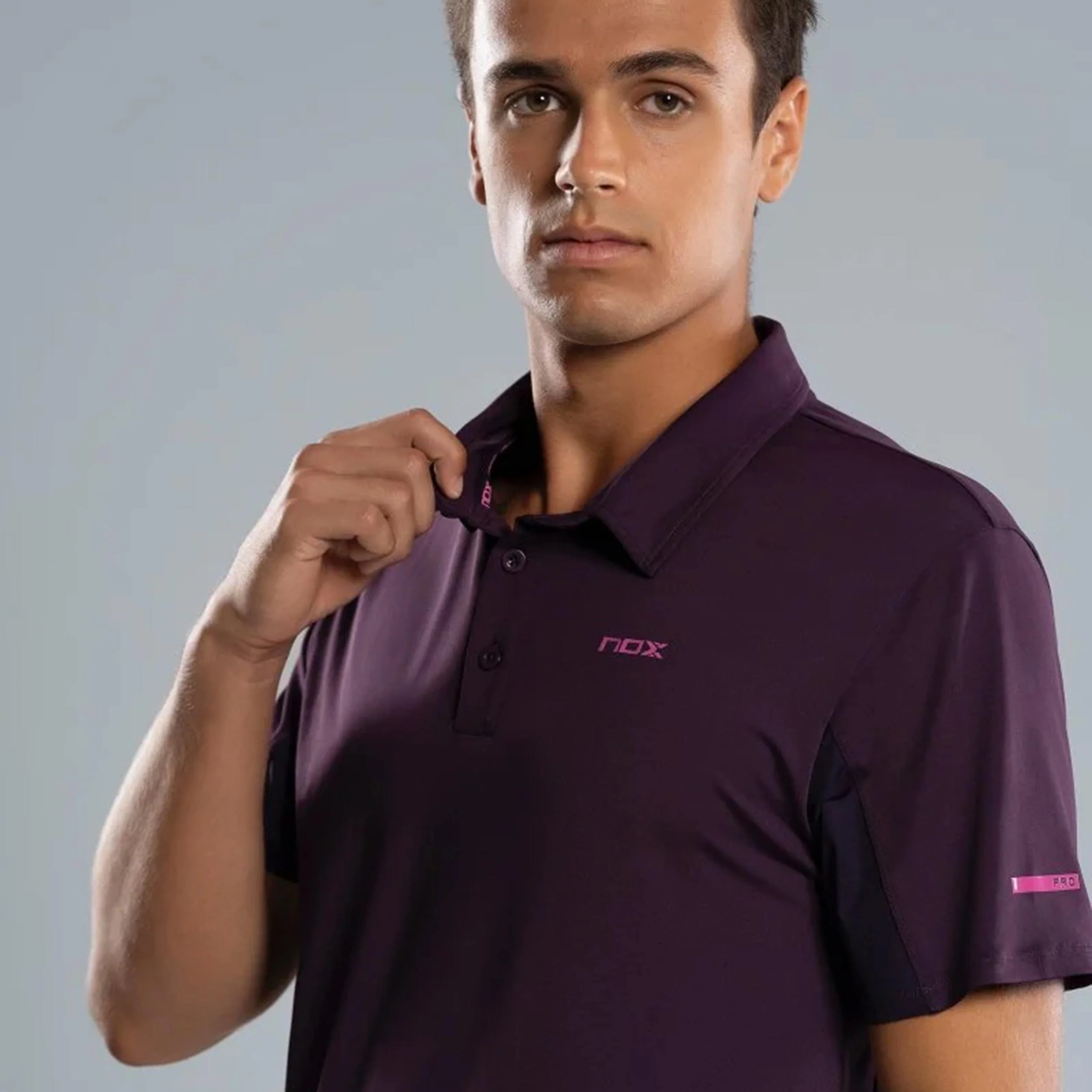 Pro Polo Mężczyźni-fioletowy - Image 3