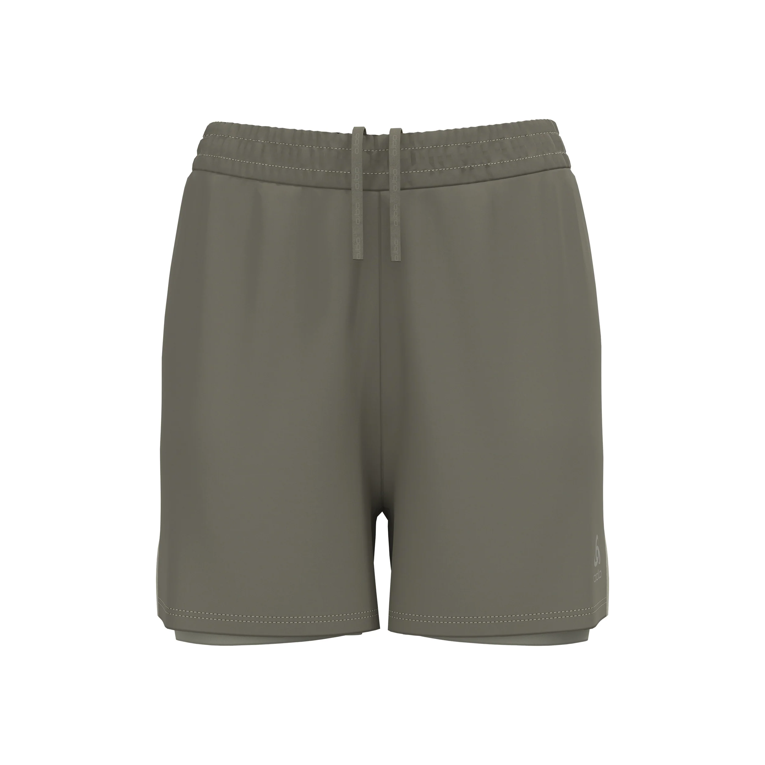 Essential 4in 2in1 Spodenki do biegania Kobiety - khaki,