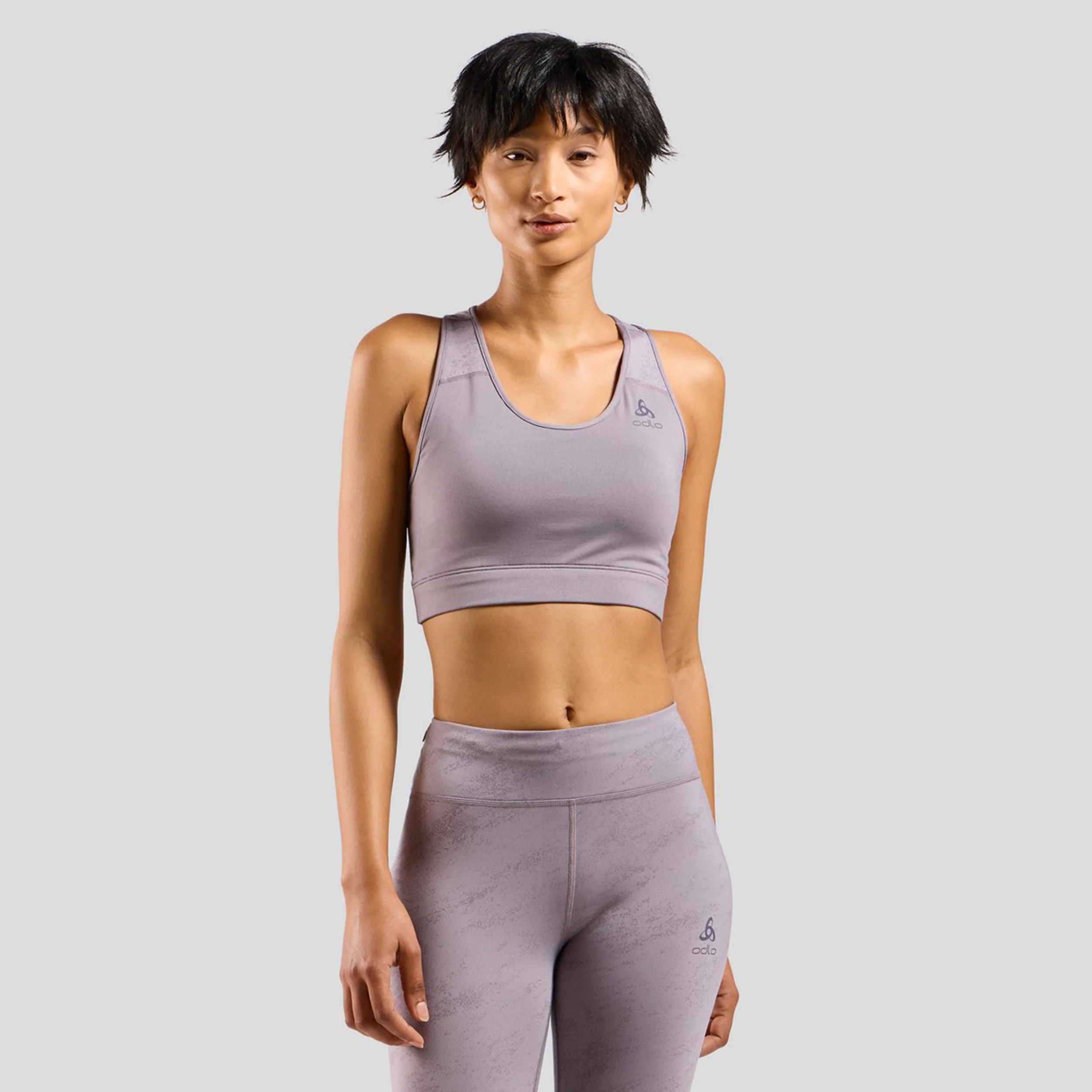 Essential Bralette Print Stanik sportowy Kobiety - szary, - Image 3