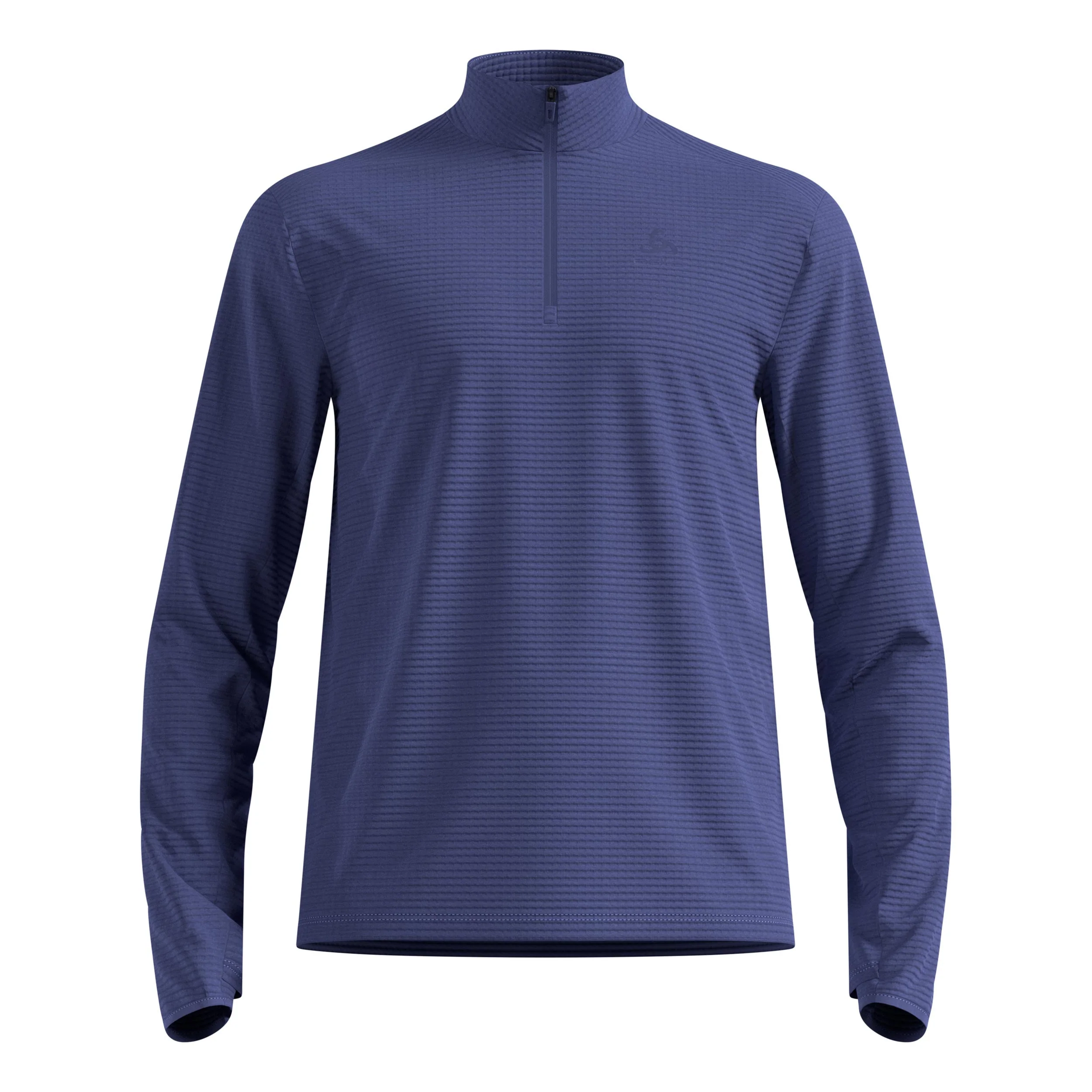 Essential Thermal Midlayer 1/2 Zip Koszulka do biegania Mężczyźni-niebieski