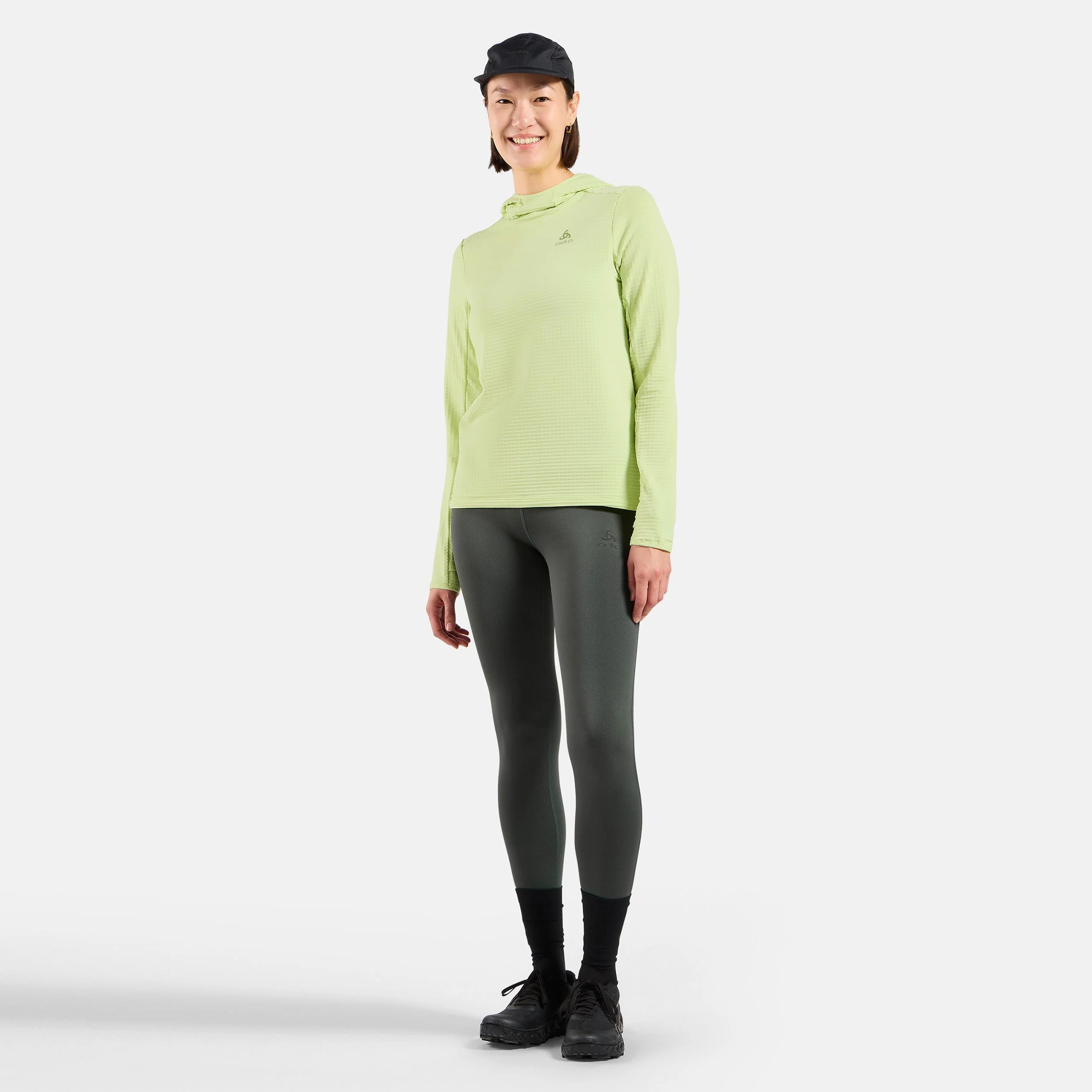 Essential Thermal Midlayer Koszulka do biegania Kobiety - limonka, - Image 6