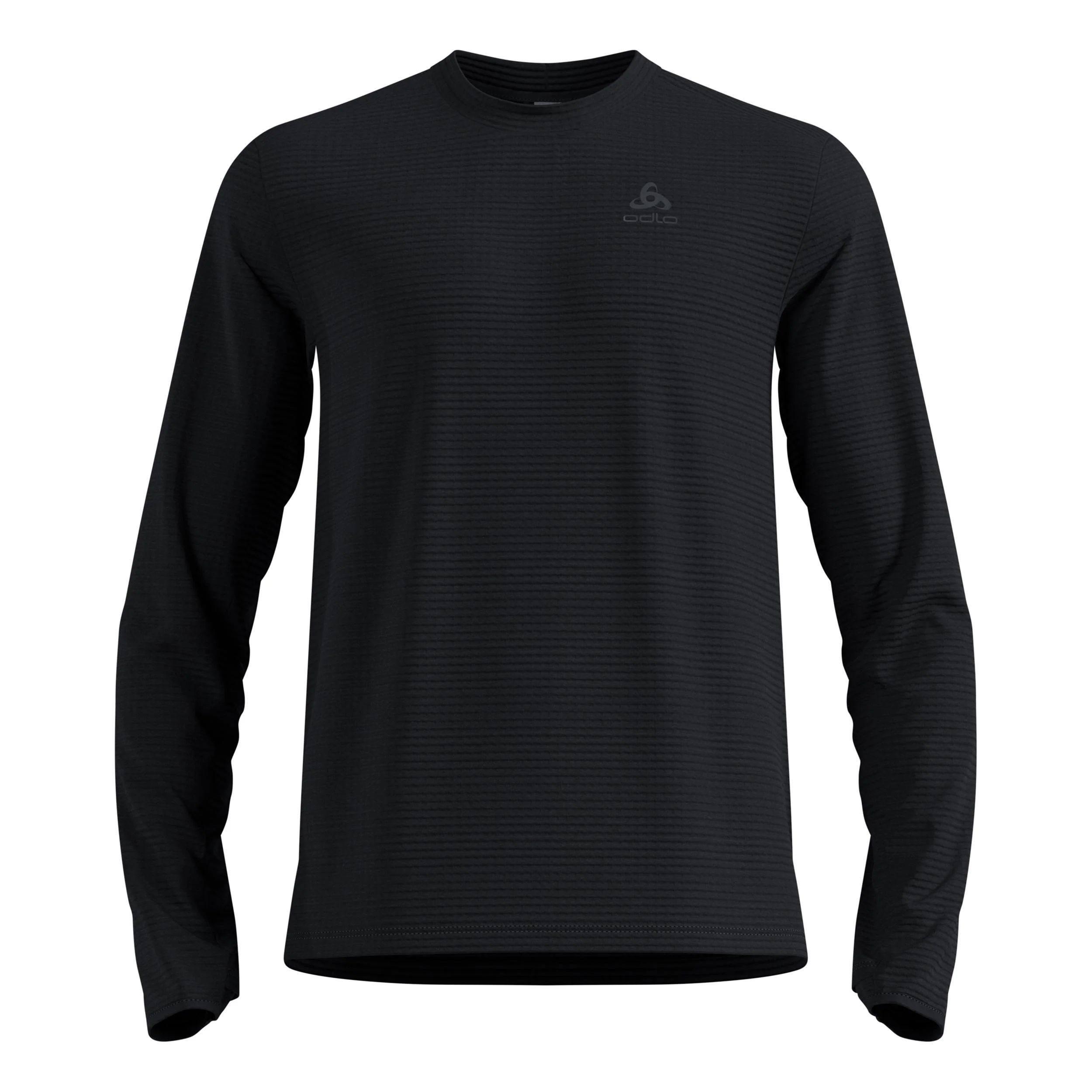 Essential Thermal Midlayer Koszulka do biegania Mężczyźni - czarny,