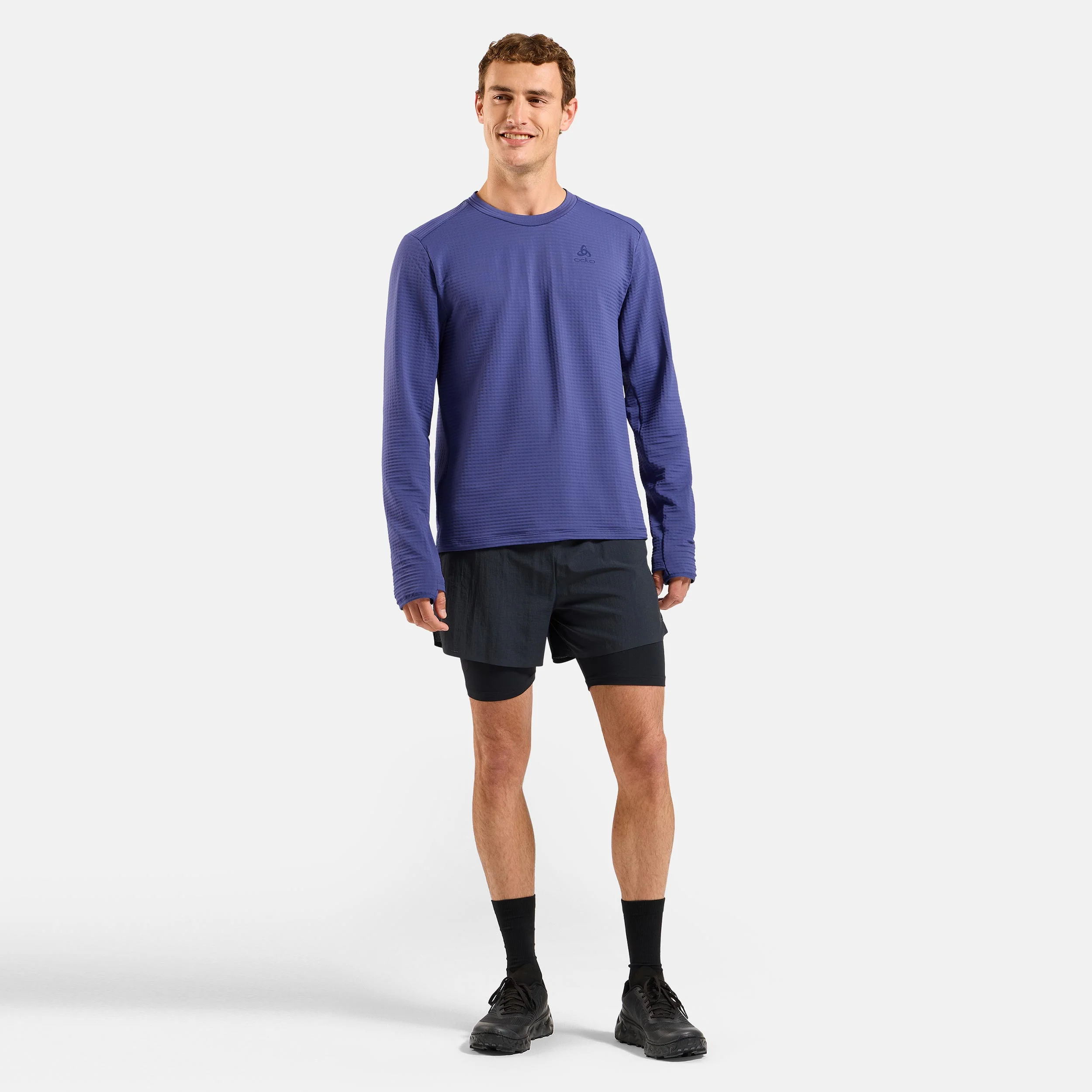 Essential Thermal Midlayer Koszulka do biegania Mężczyźni-niebieski - Image 7