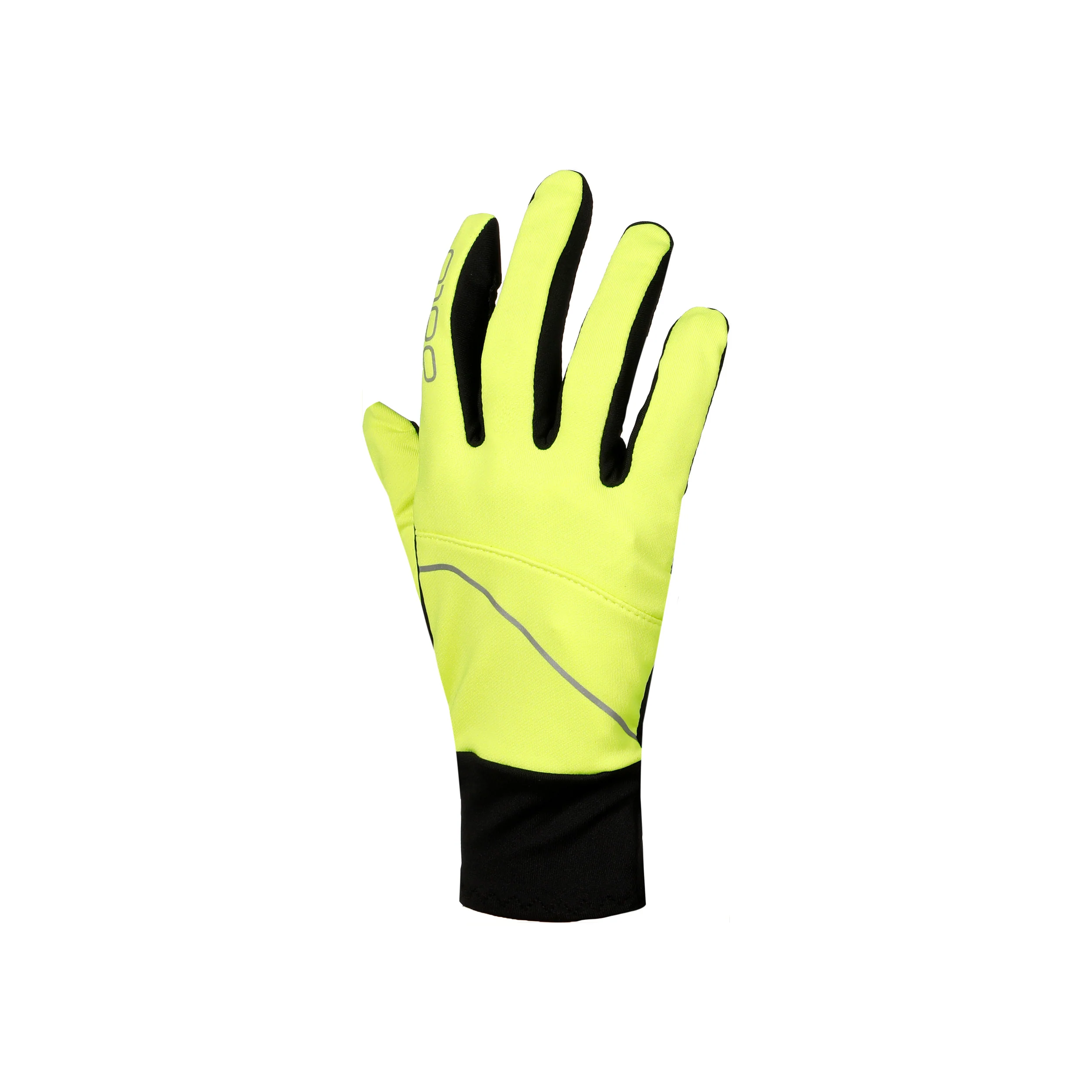 Intensity Safety Light Rękawiczki Unisex - czarny, żółty - Image 2