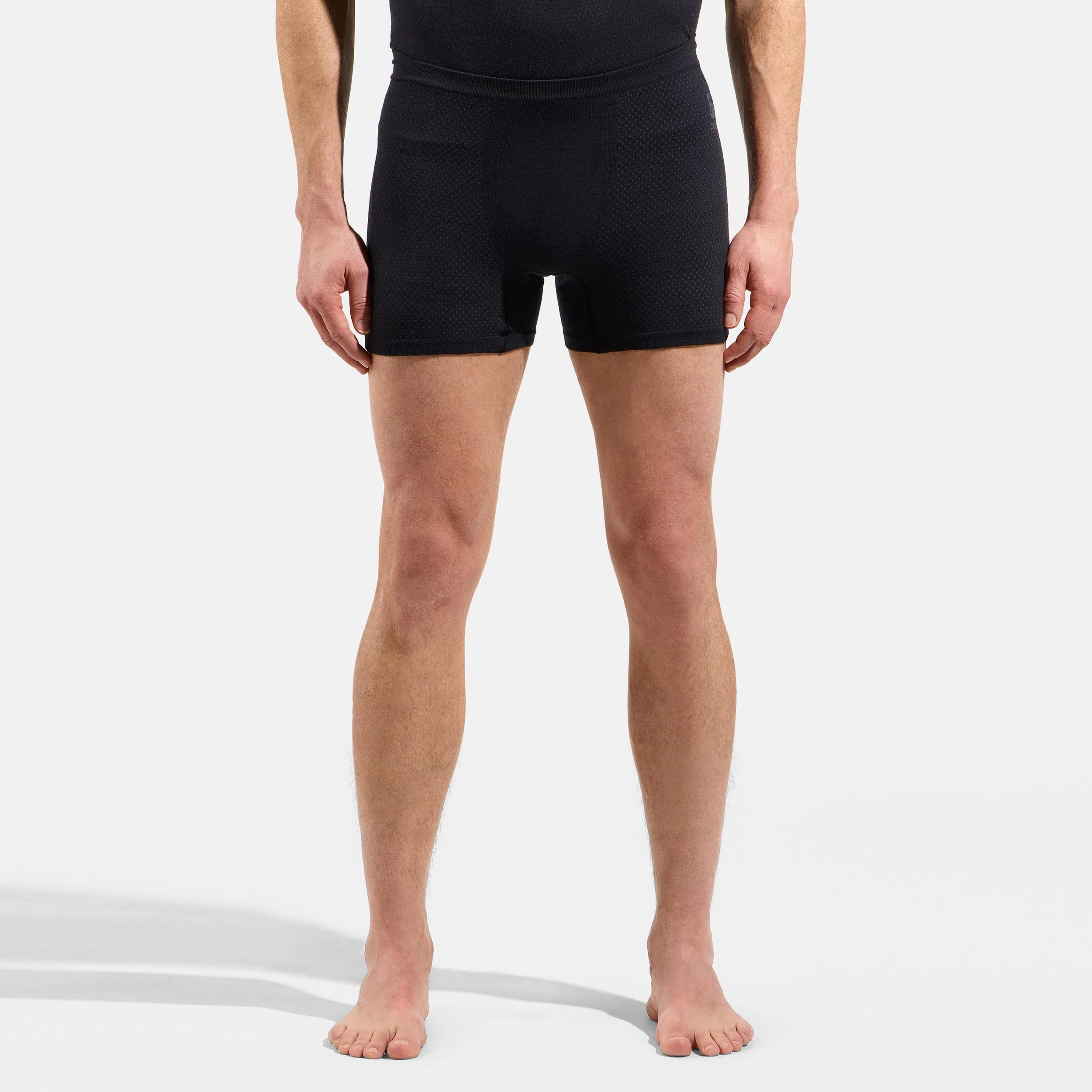 Merino PW 140 Seamless Bokserki sportowe Mężczyźni-czarny - Image 3