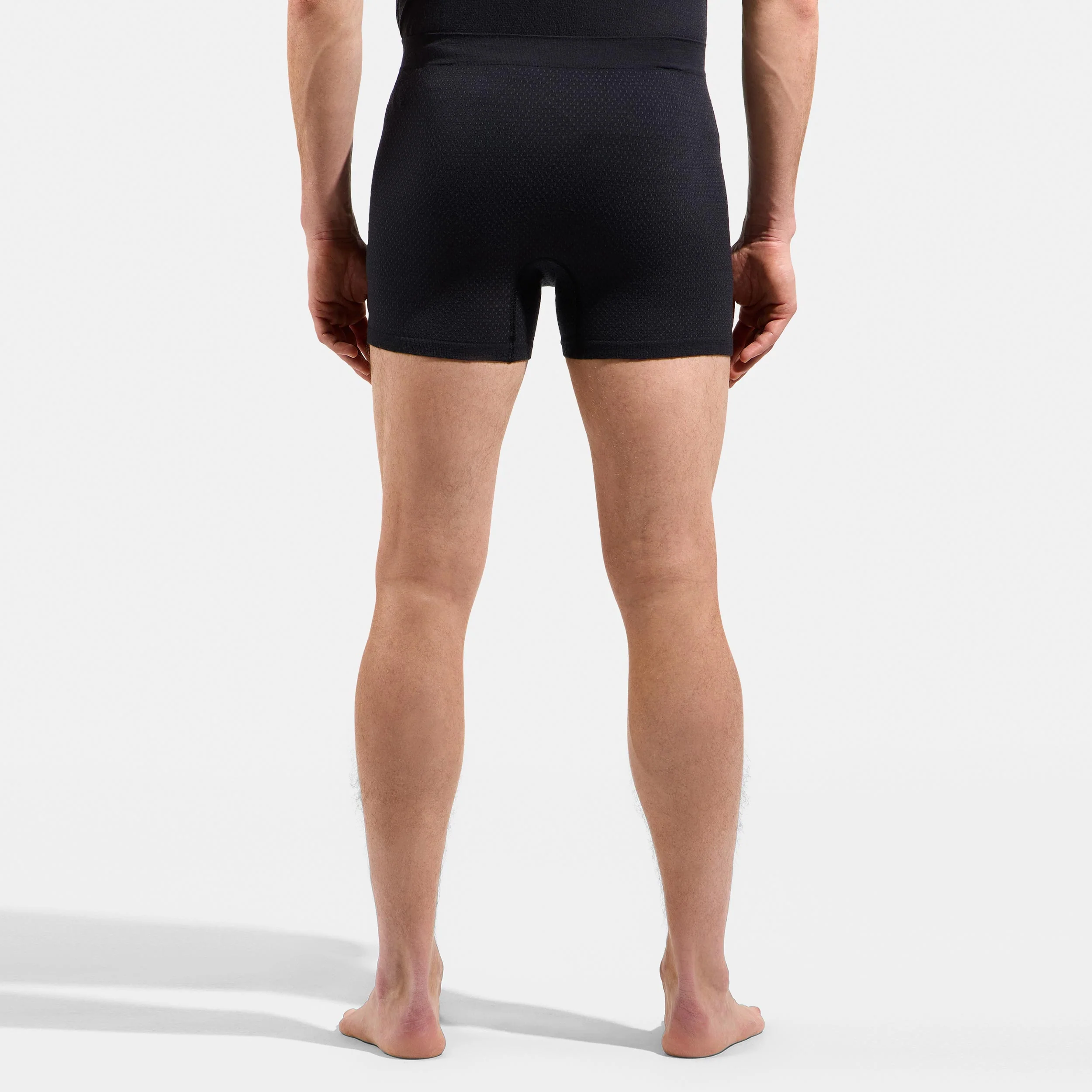 Merino PW 140 Seamless Bokserki sportowe Mężczyźni-czarny - Image 4