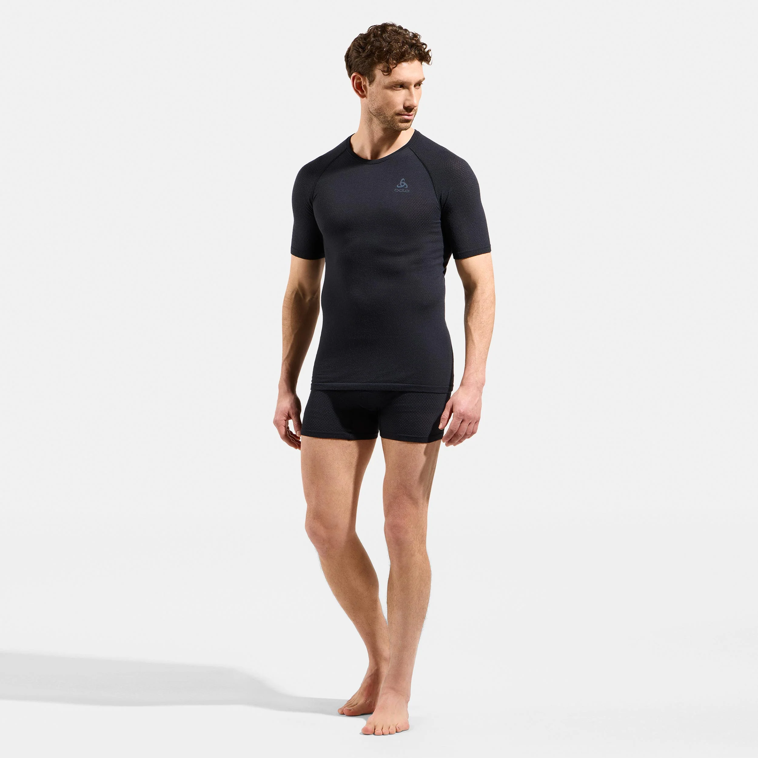 Merino PW 140 Seamless Bokserki sportowe Mężczyźni-czarny - Image 6