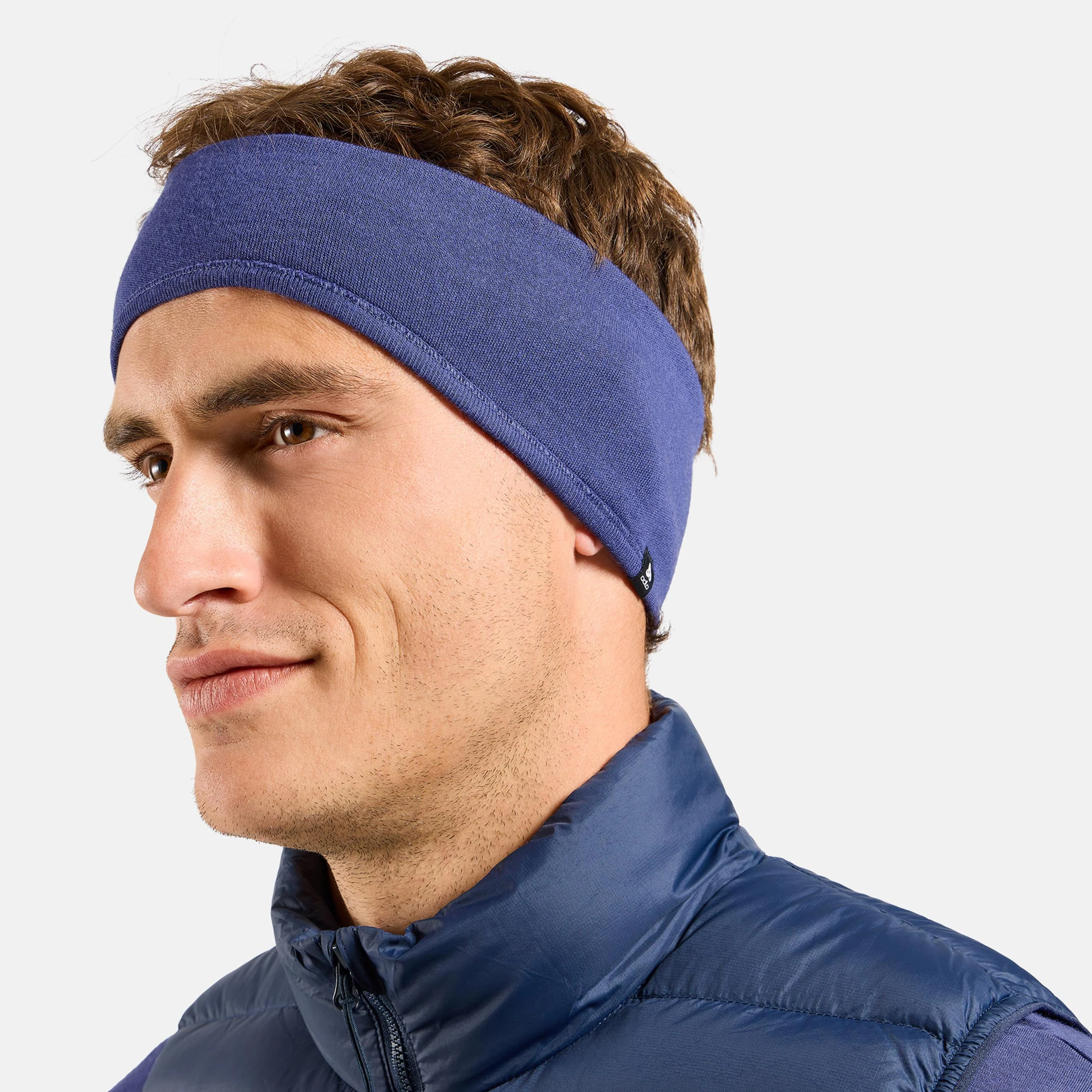 Merino Warm Opaska na głowę Unisex - niebieski, - Image 4