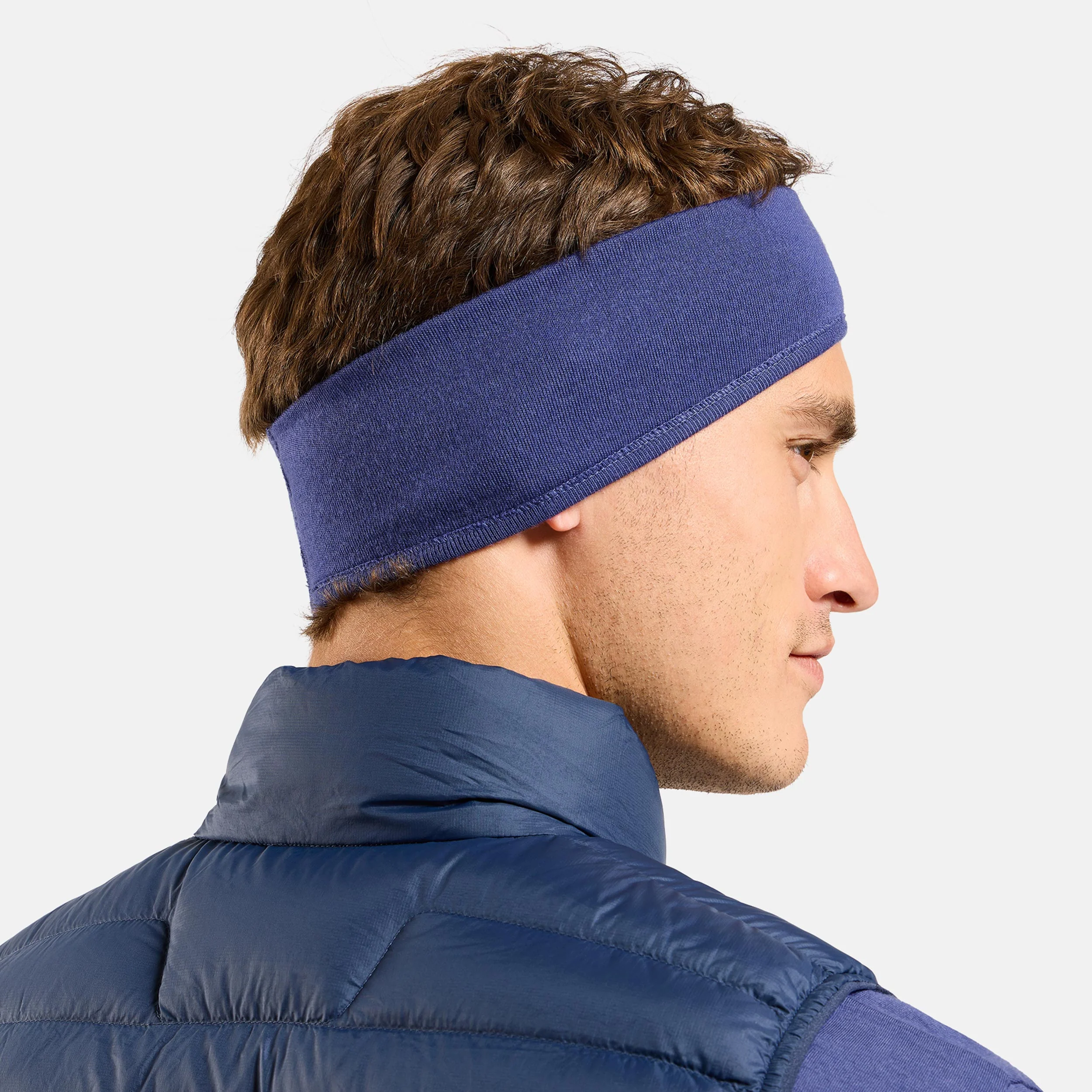 Merino Warm Opaska na głowę Unisex - niebieski, - Image 5