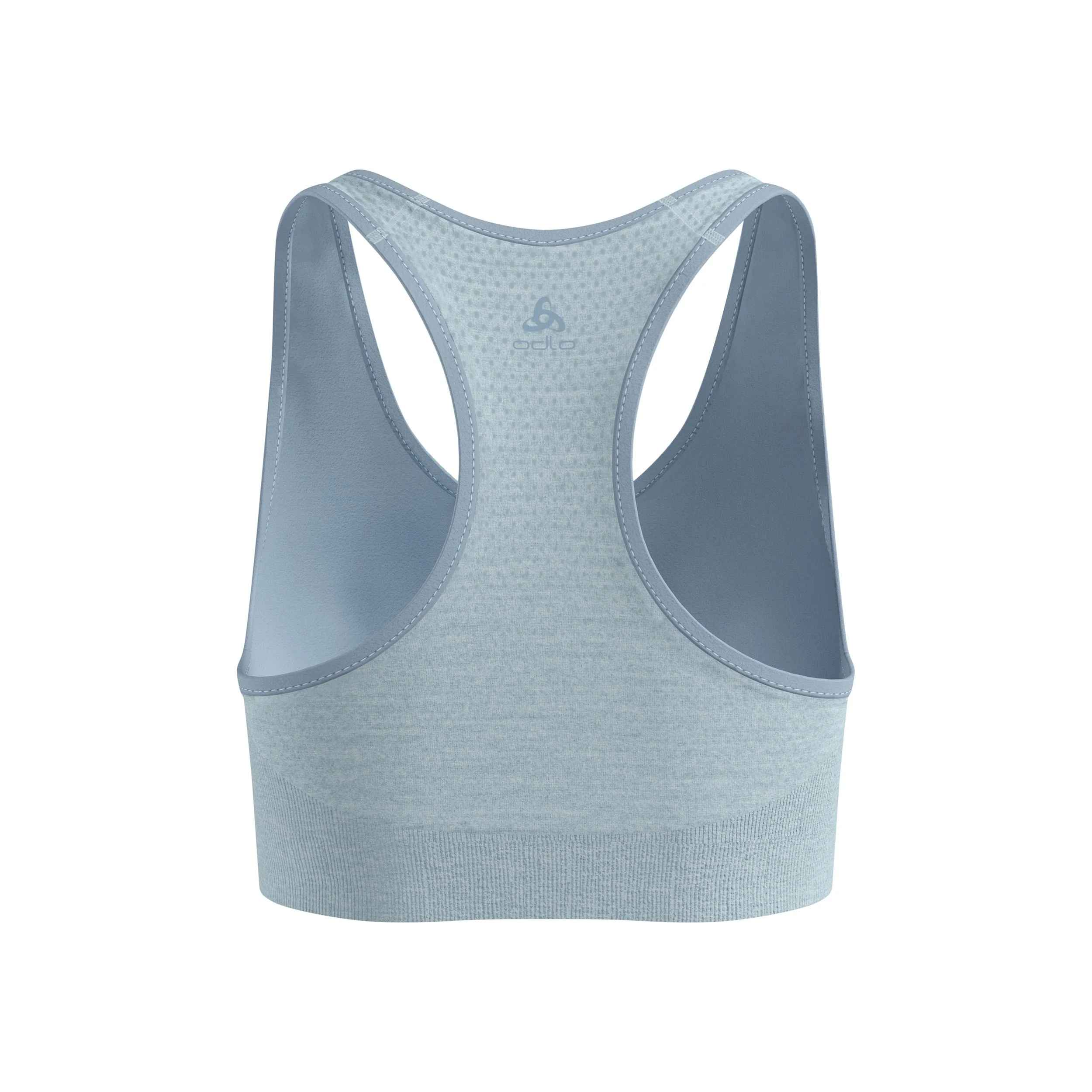 Seamless Medium Padded Sport Stanik sportowy Kobiety-jasnoniebieski - Image 2