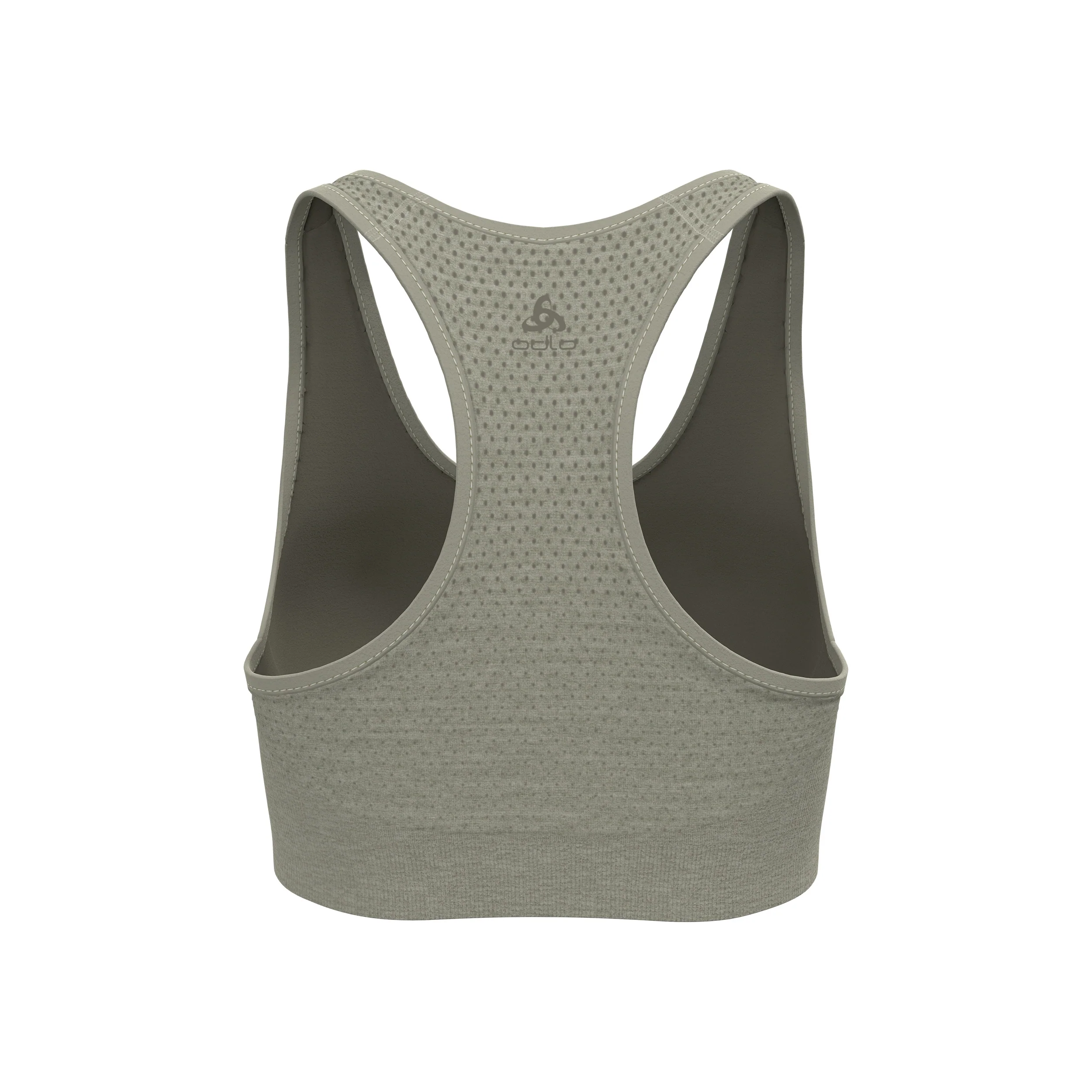 Seamless Medium Padded Sport Stanik sportowy Kobiety-khaki - Image 2