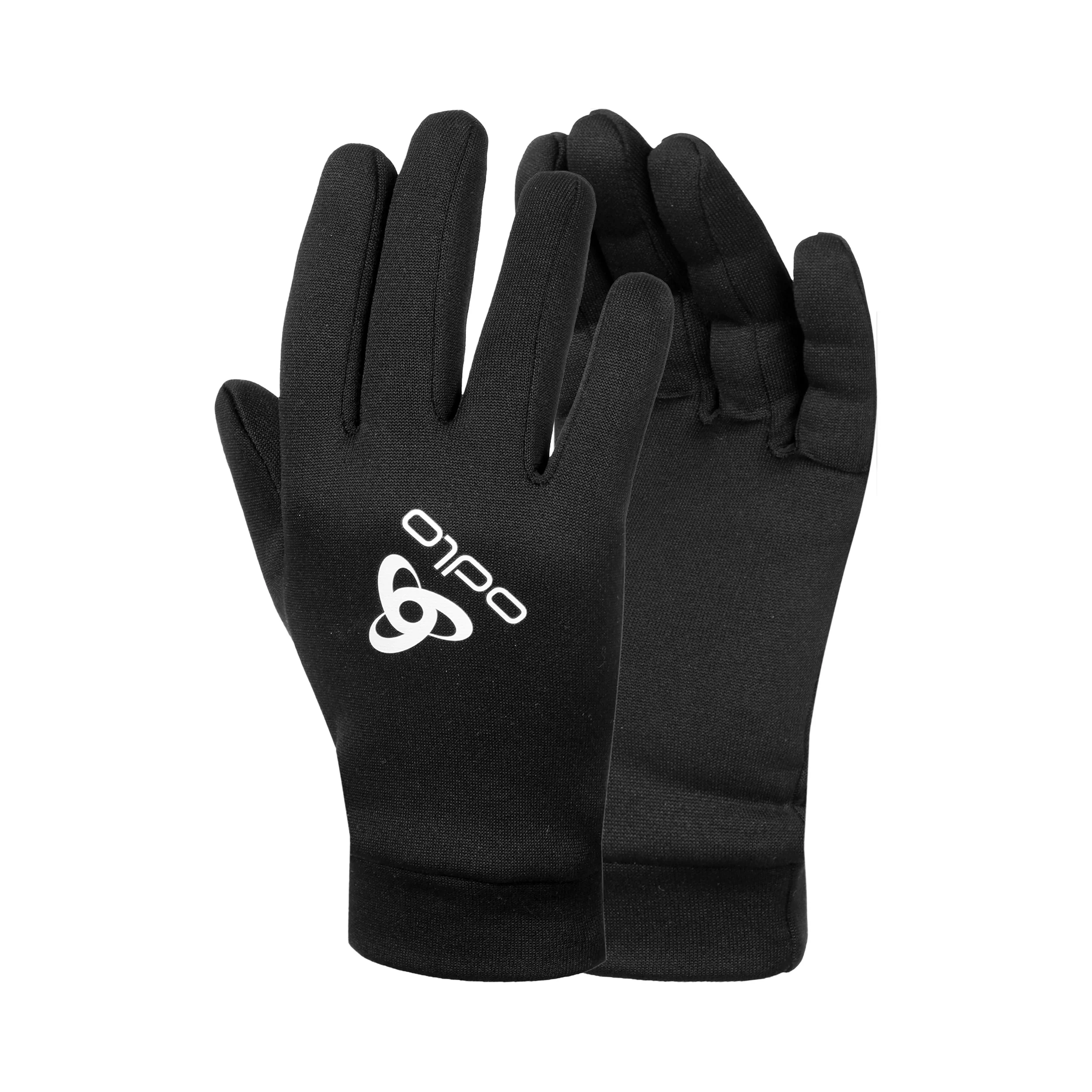 Stretchfleece Liner Eco Gloves Rękawiczki do biegania Unisex - czarny,