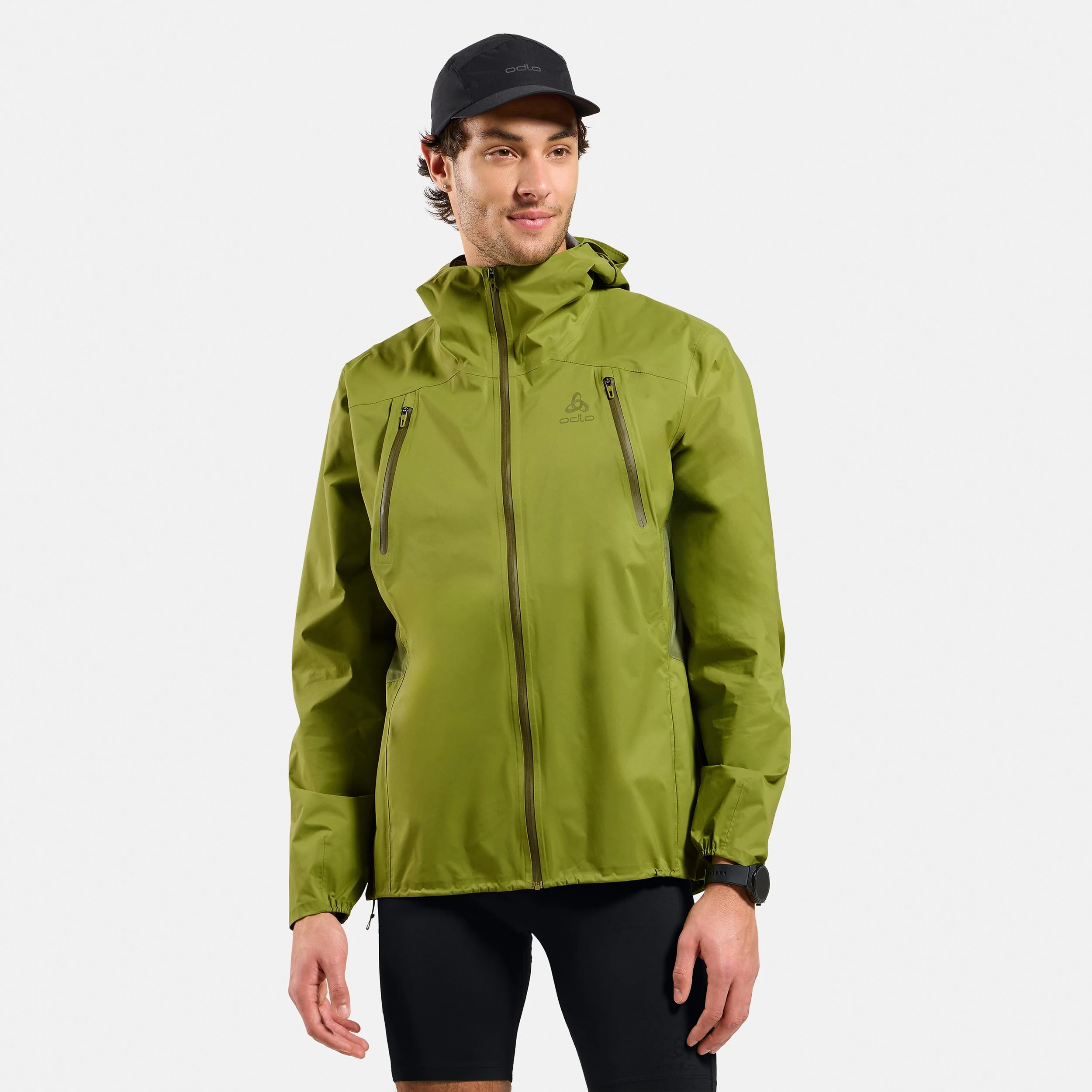 X-Alp Waterproof Pro Kurtka do biegania Mężczyźni-zieleń - Image 3