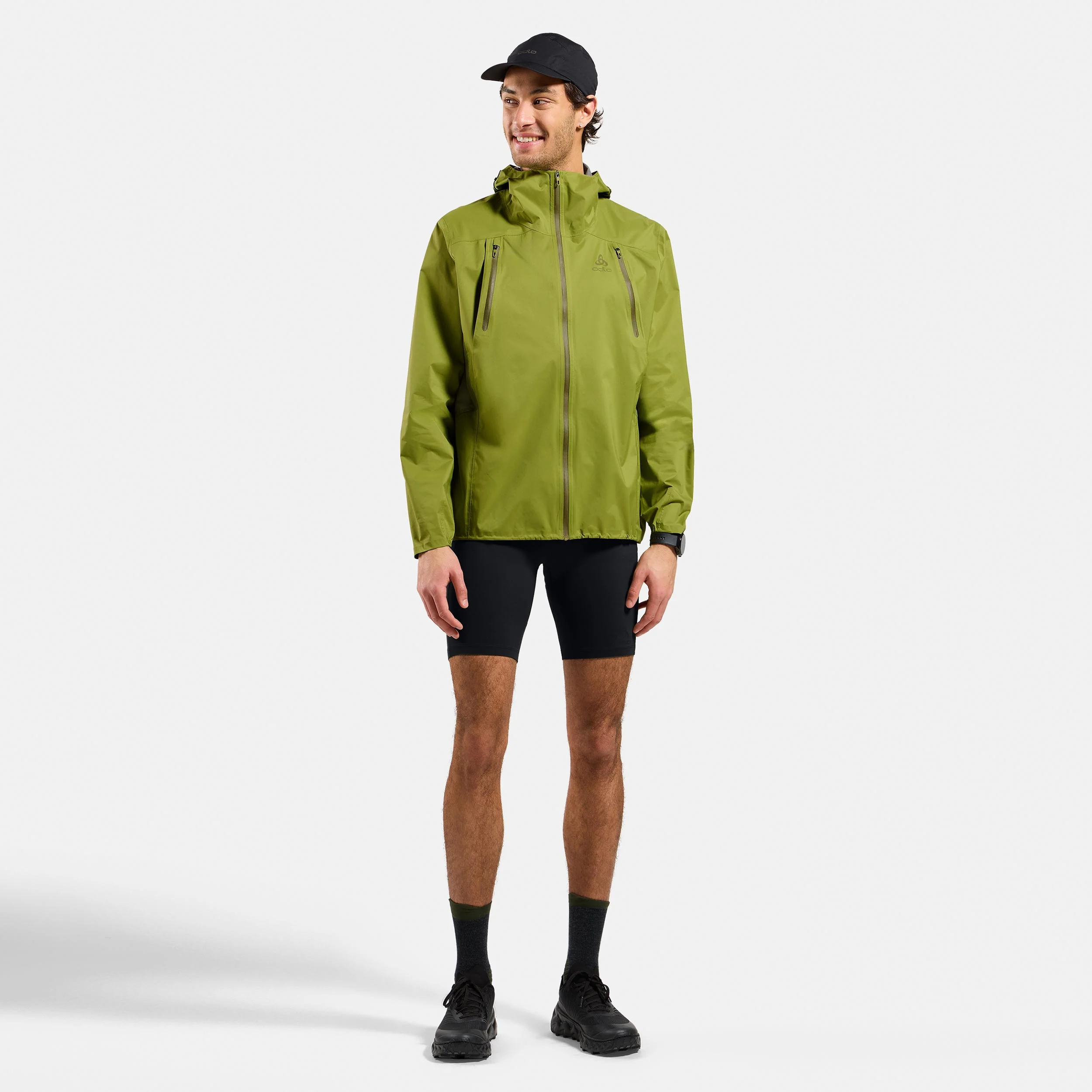 X-Alp Waterproof Pro Kurtka do biegania Mężczyźni-zieleń - Image 5