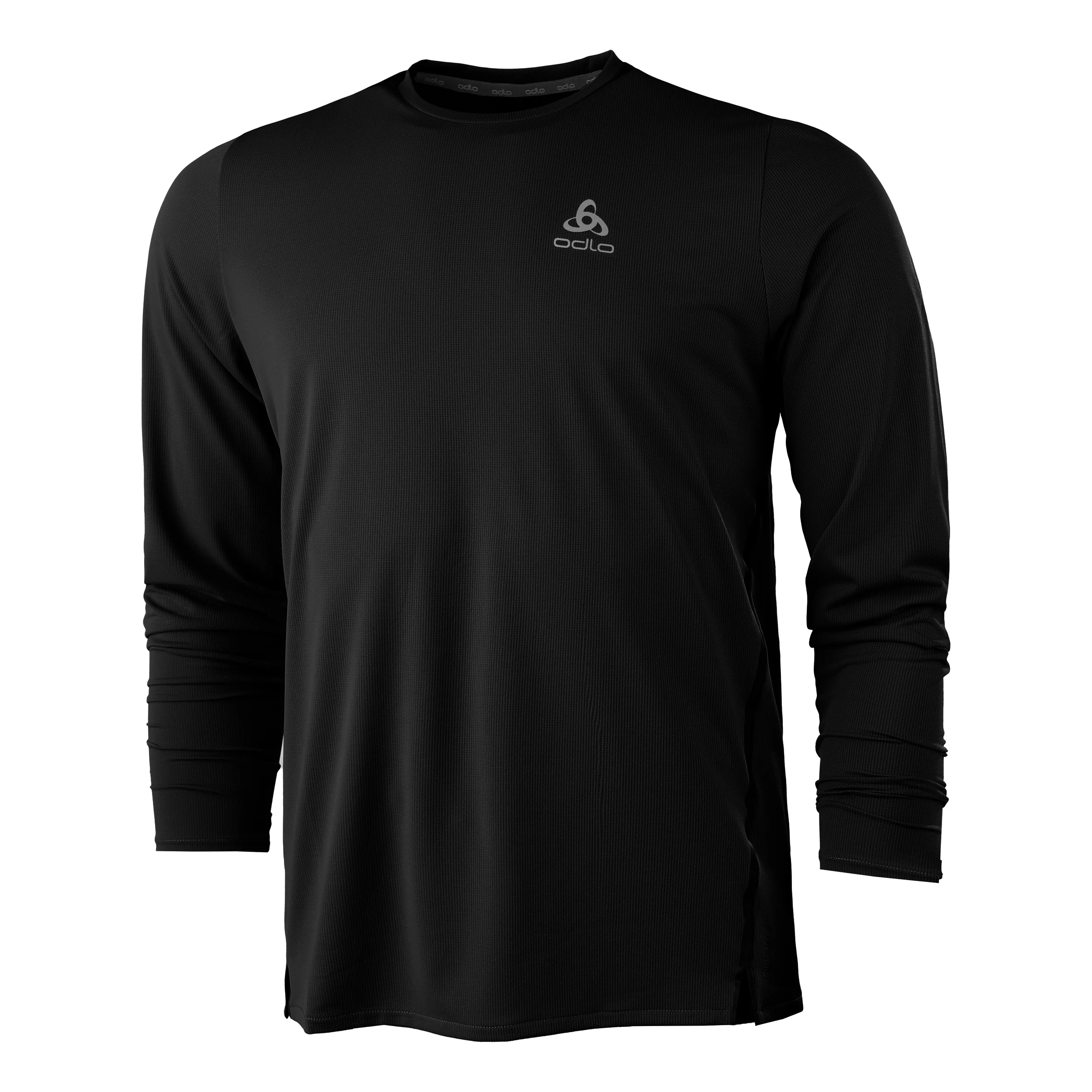 Zeroweight Chill-Tec Crew Neck Długi Rękaw Mężczyźni - czarny,